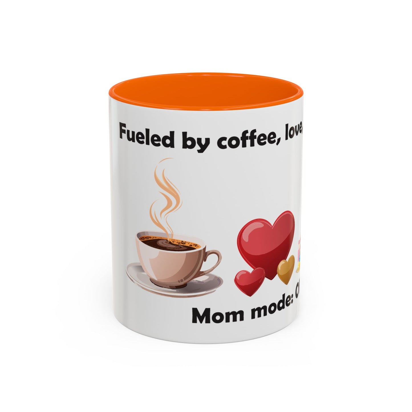 Mom Life Coffee Mug - 'Fueled by Coffee, Love & Chaos' - Perfect Gift for Moms