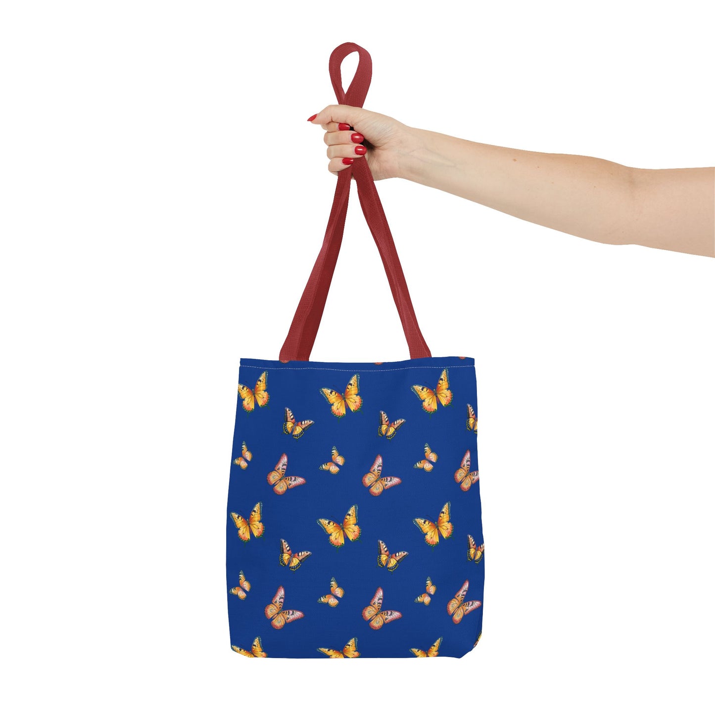 Colorful Butterfly Print Tote Bag - Stylish & Functional