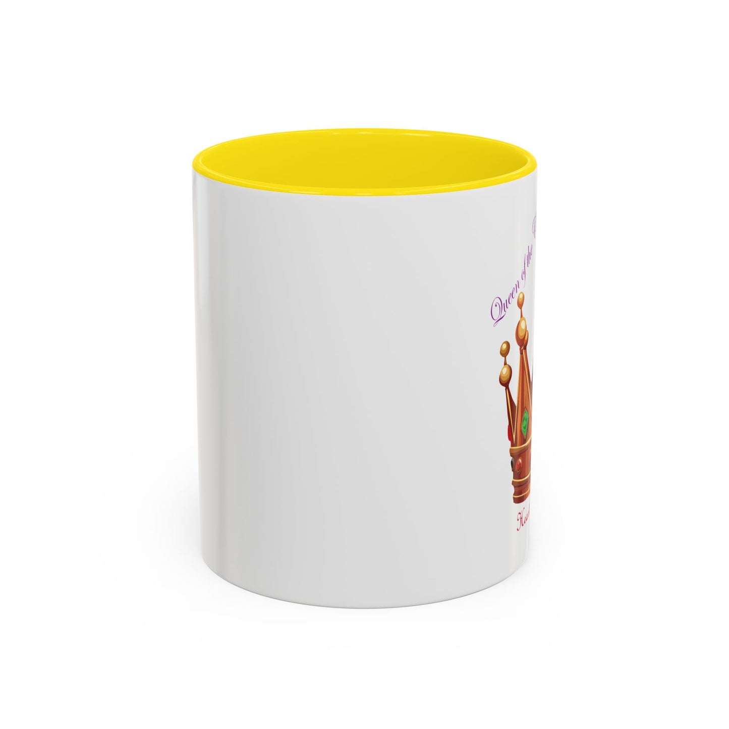 Queen of the Chaos Accent Coffee Mug - 11oz & 15oz - Perfect Gift for Home Decor