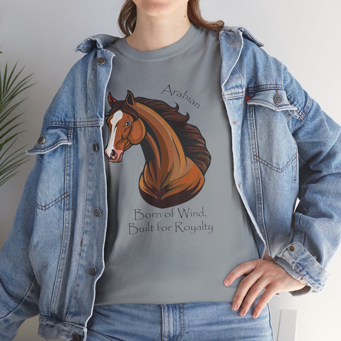 Arabian Horse Unisex Heavy Cotton Tee