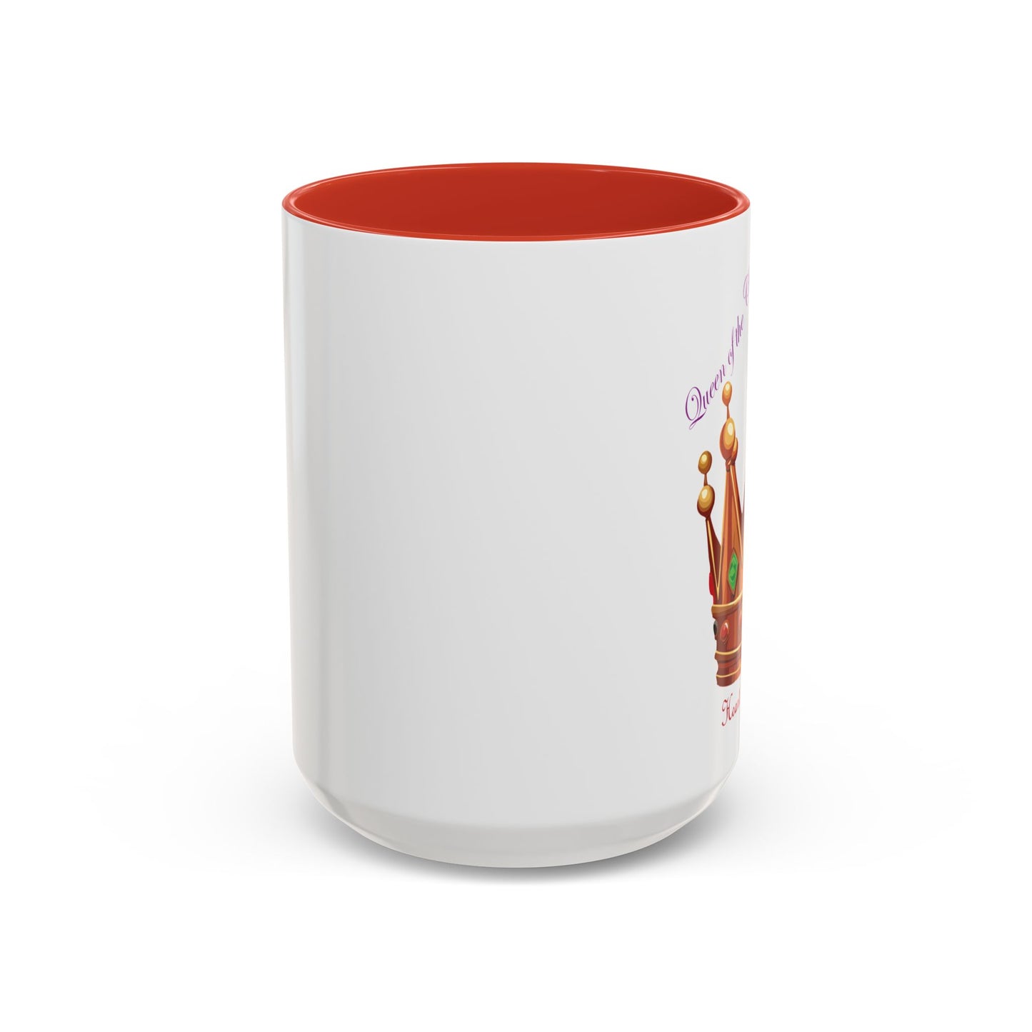 Queen of the Chaos Accent Coffee Mug - 11oz & 15oz - Perfect Gift for Home Decor