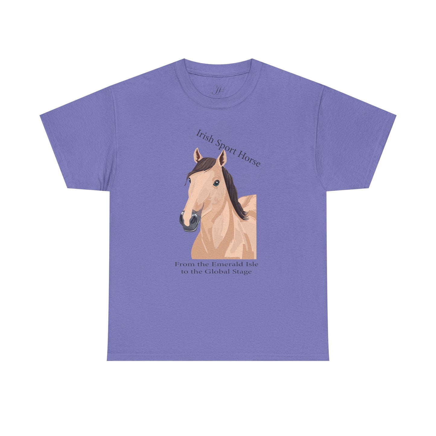 Irish Sport Horse Tee - Unisex Heavy Cotton T-Shirt