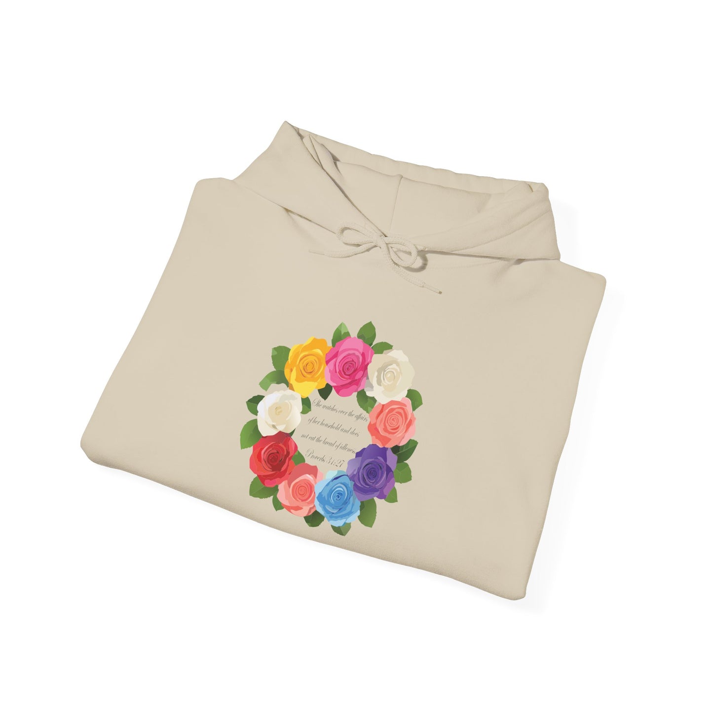 Floral Wreath for Mother Unisex Hoodie - Cozy & Stylish Sweatshirt for All Occasions