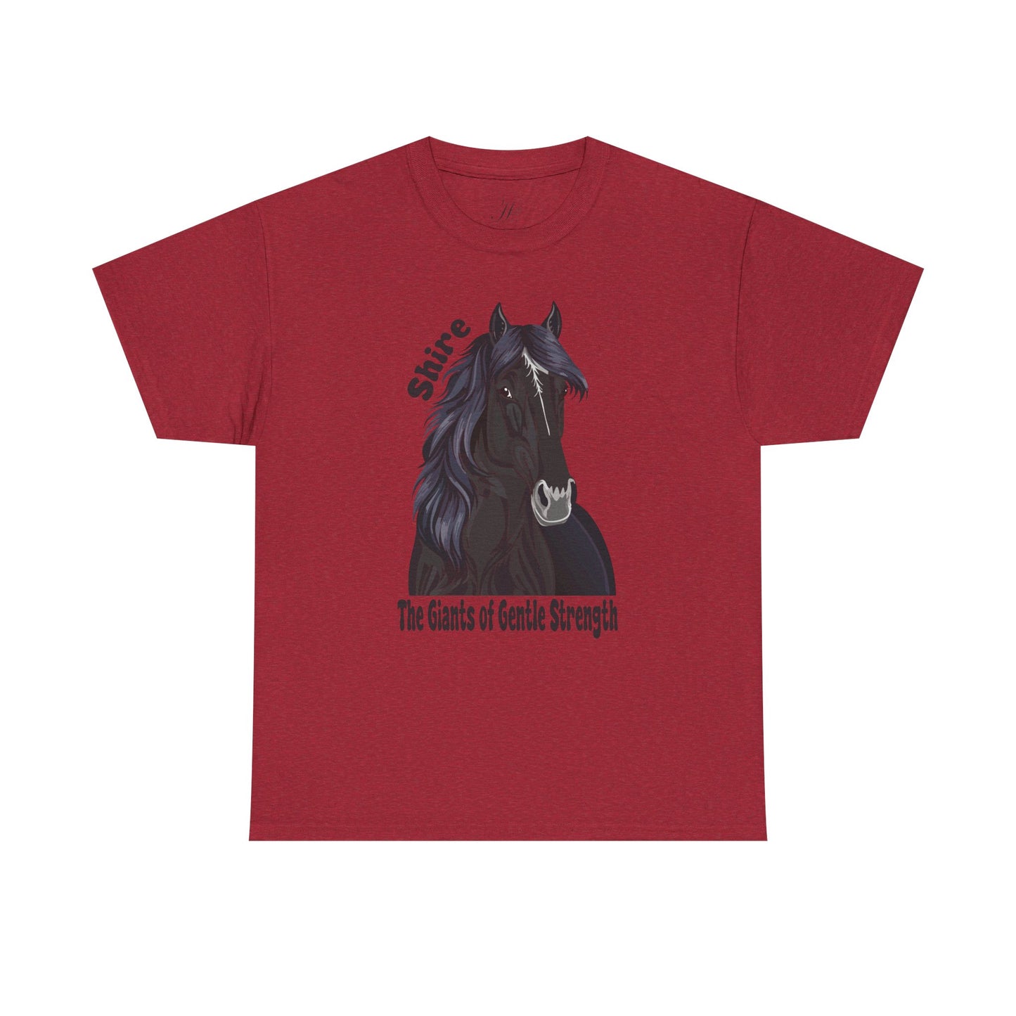 Shire Horse Unisex Heavy Cotton Tee