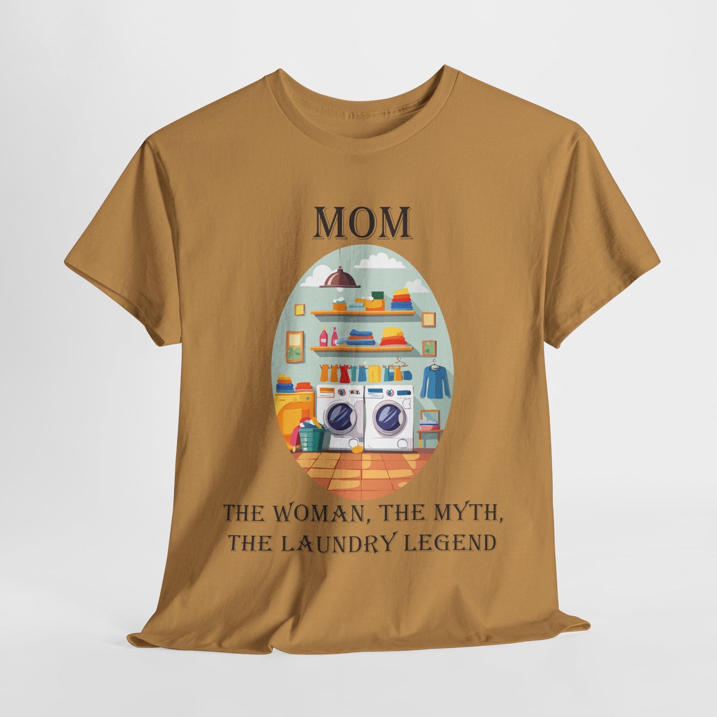 Mom Laundry Legend Unisex Heavy Cotton Tee