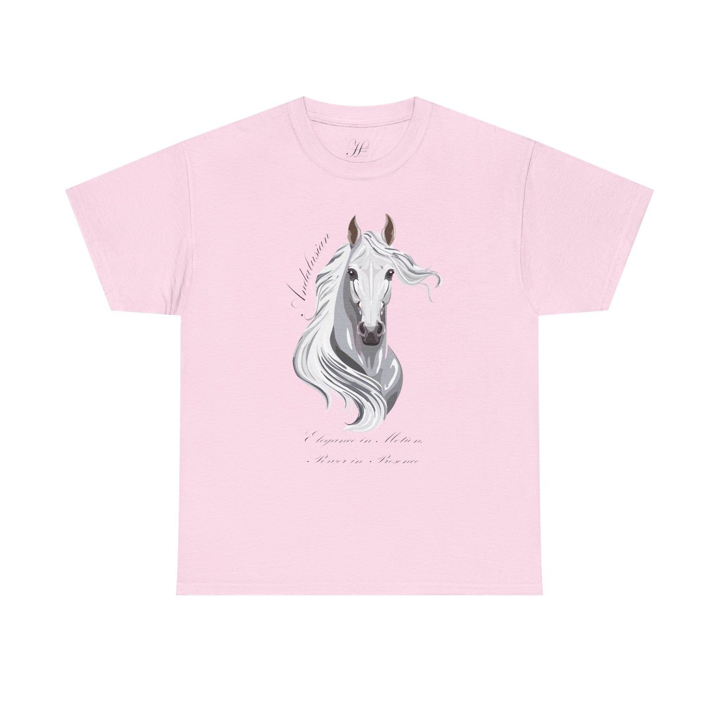 Andalusian Horse Design Unisex Heavy Cotton Tee
