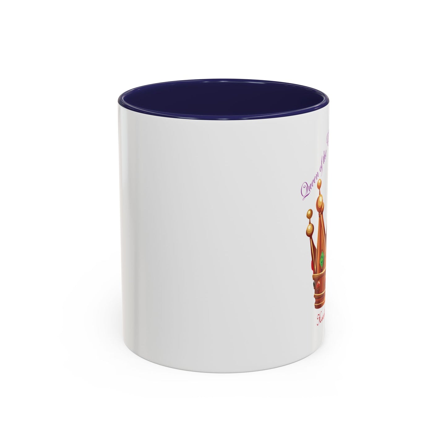 Queen of the Chaos Accent Coffee Mug - 11oz & 15oz - Perfect Gift for Home Decor