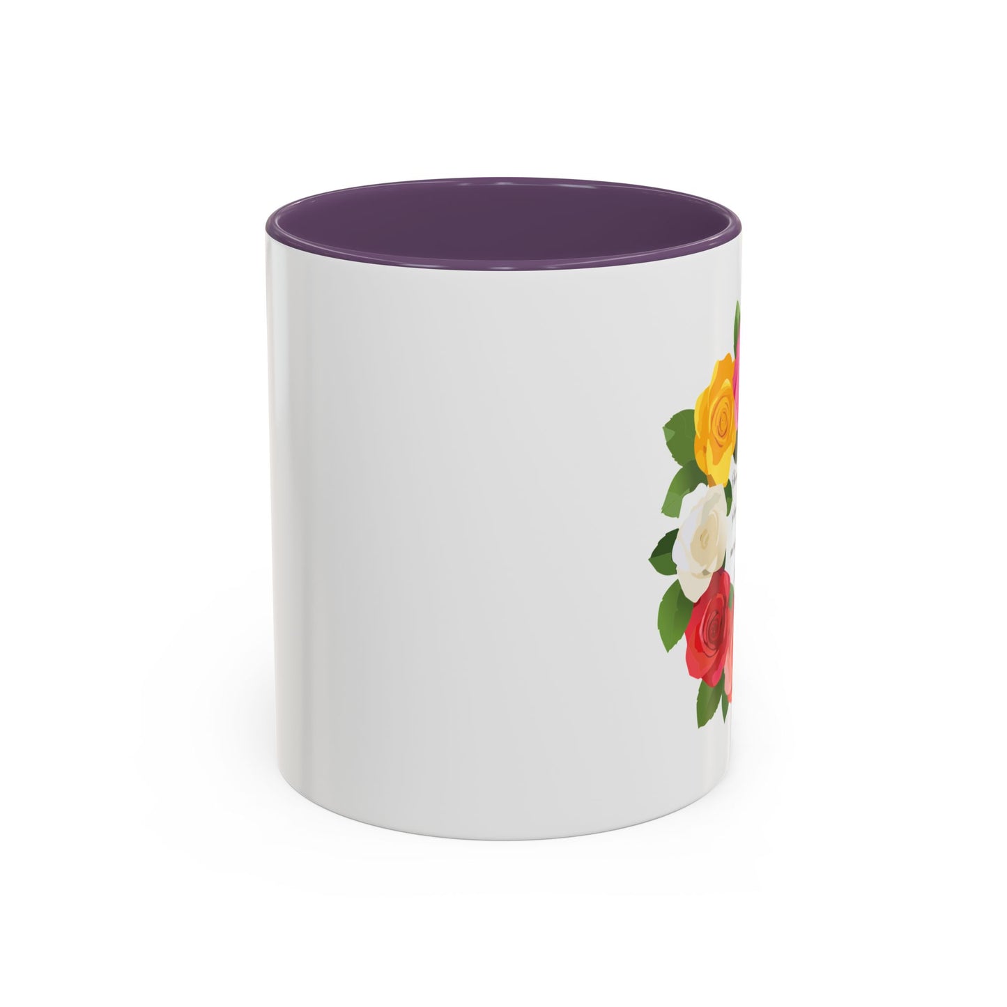 Inspirational Floral Coffee Mug for Mom- Proverbs 31:27