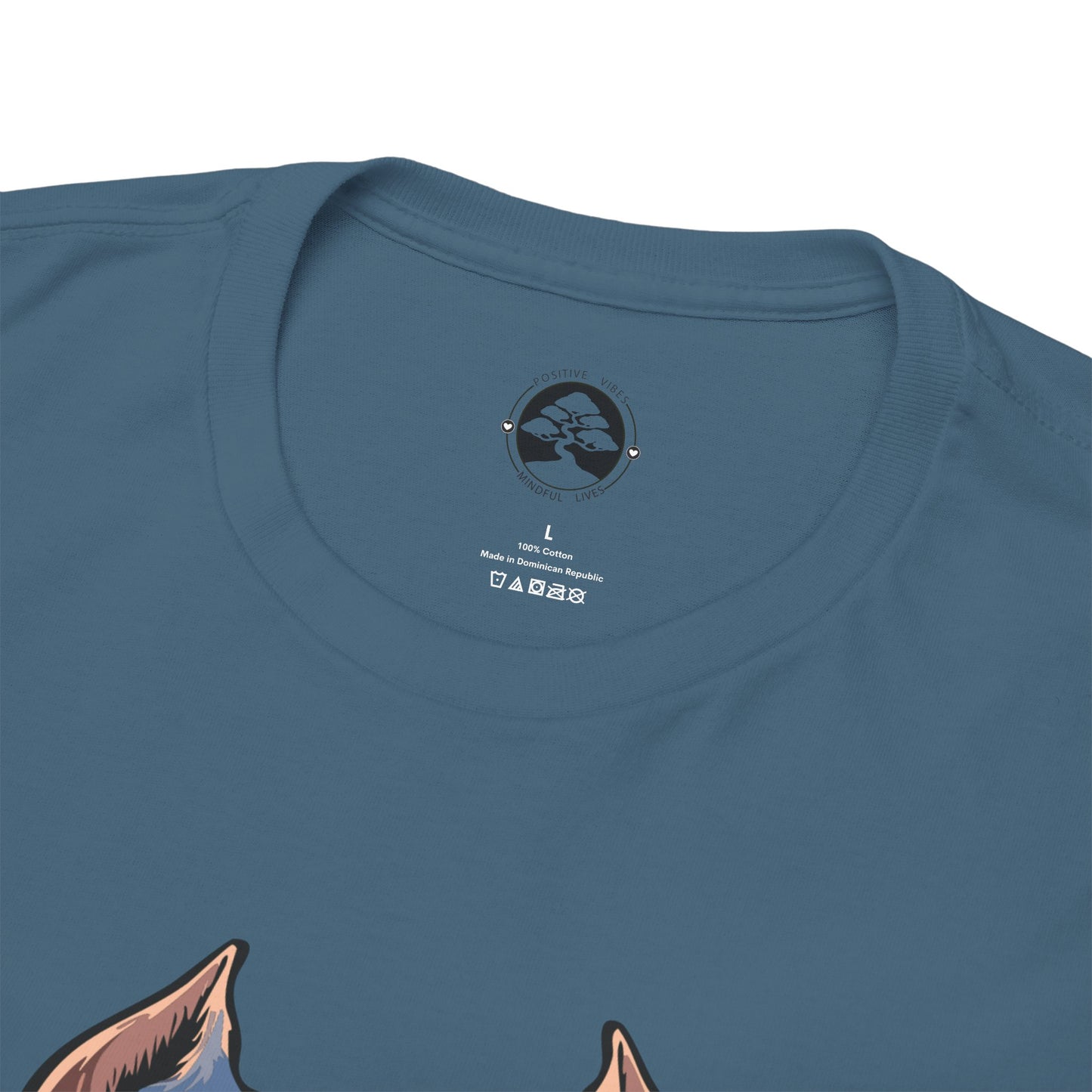 Camiseta unisex de algodón grueso Pit Bull - Juzga el corazón, no la raza
