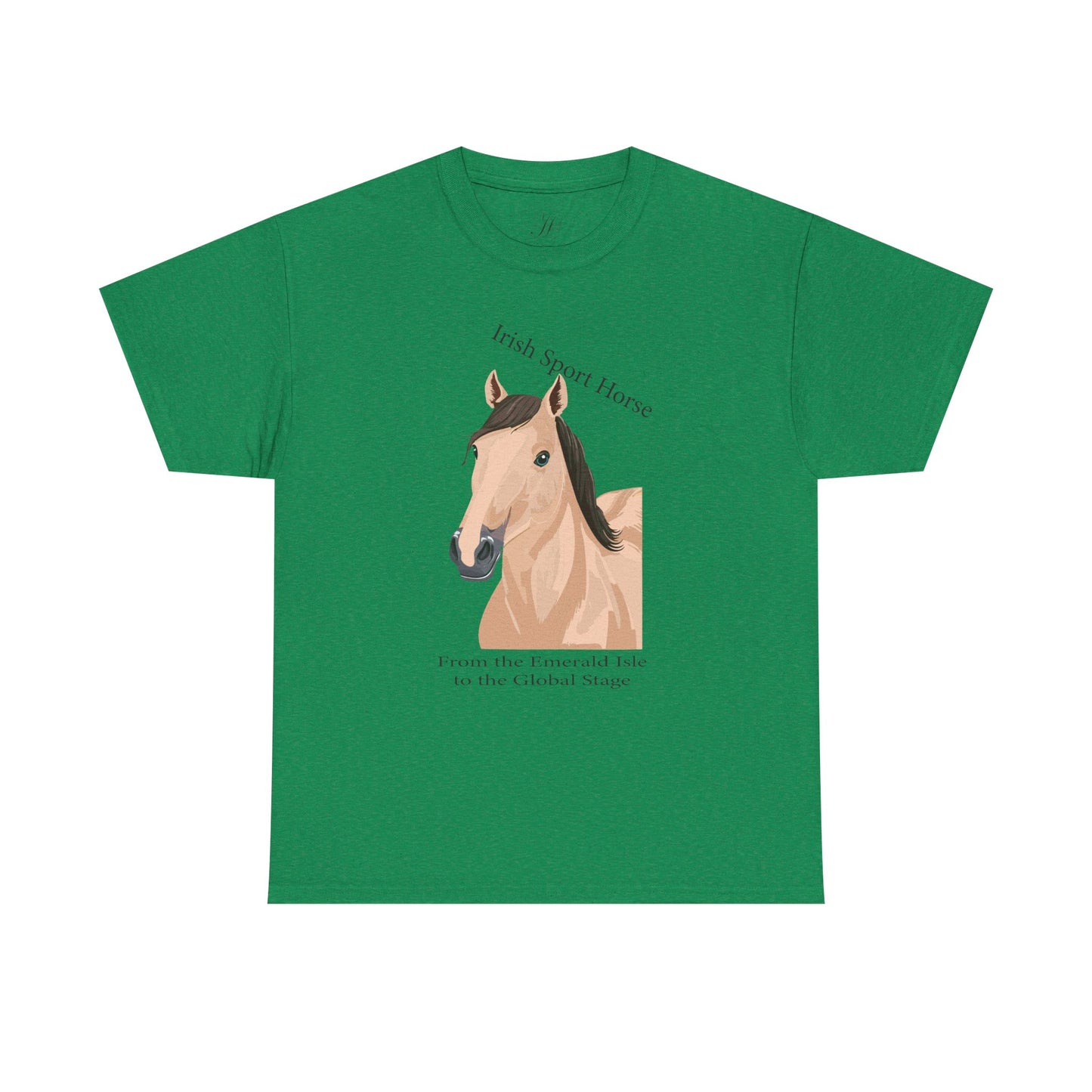 Irish Sport Horse Tee - Unisex Heavy Cotton T-Shirt