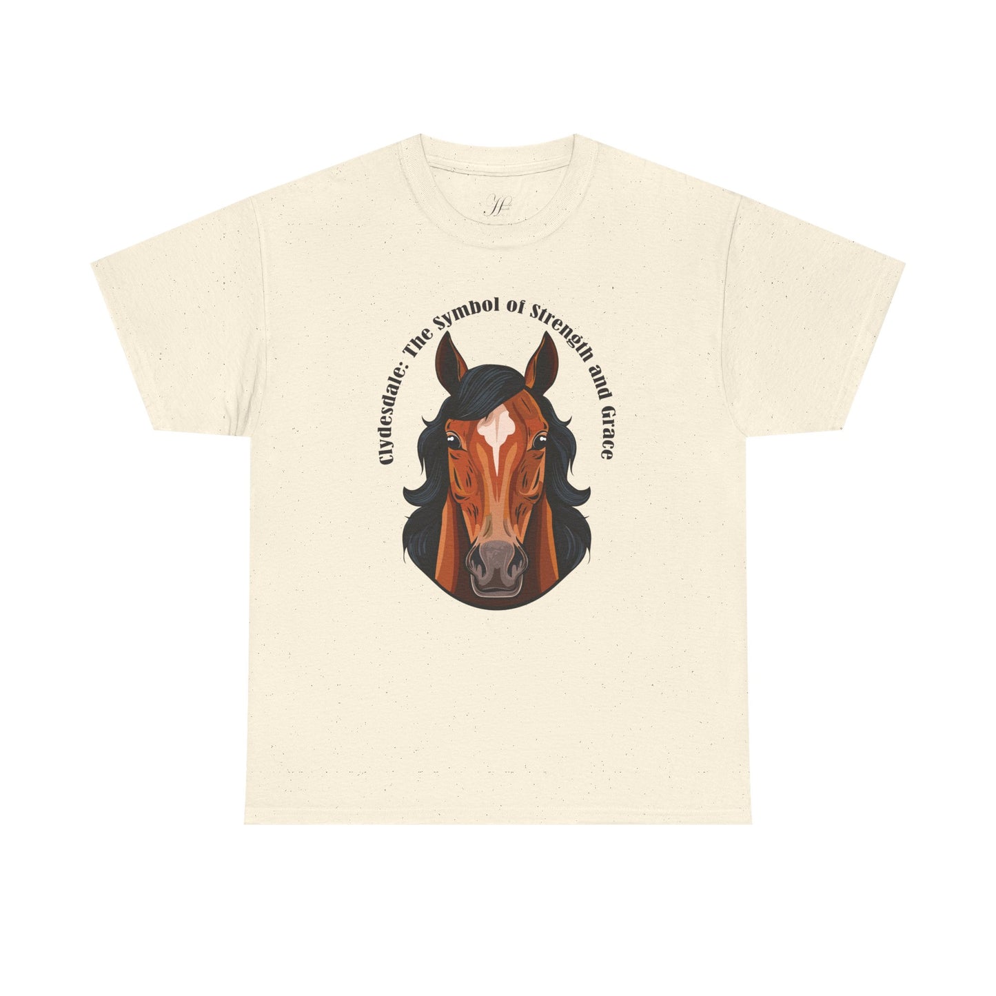 Clydesdale Horse Tee | Unisex Heavy Cotton T-Shirt