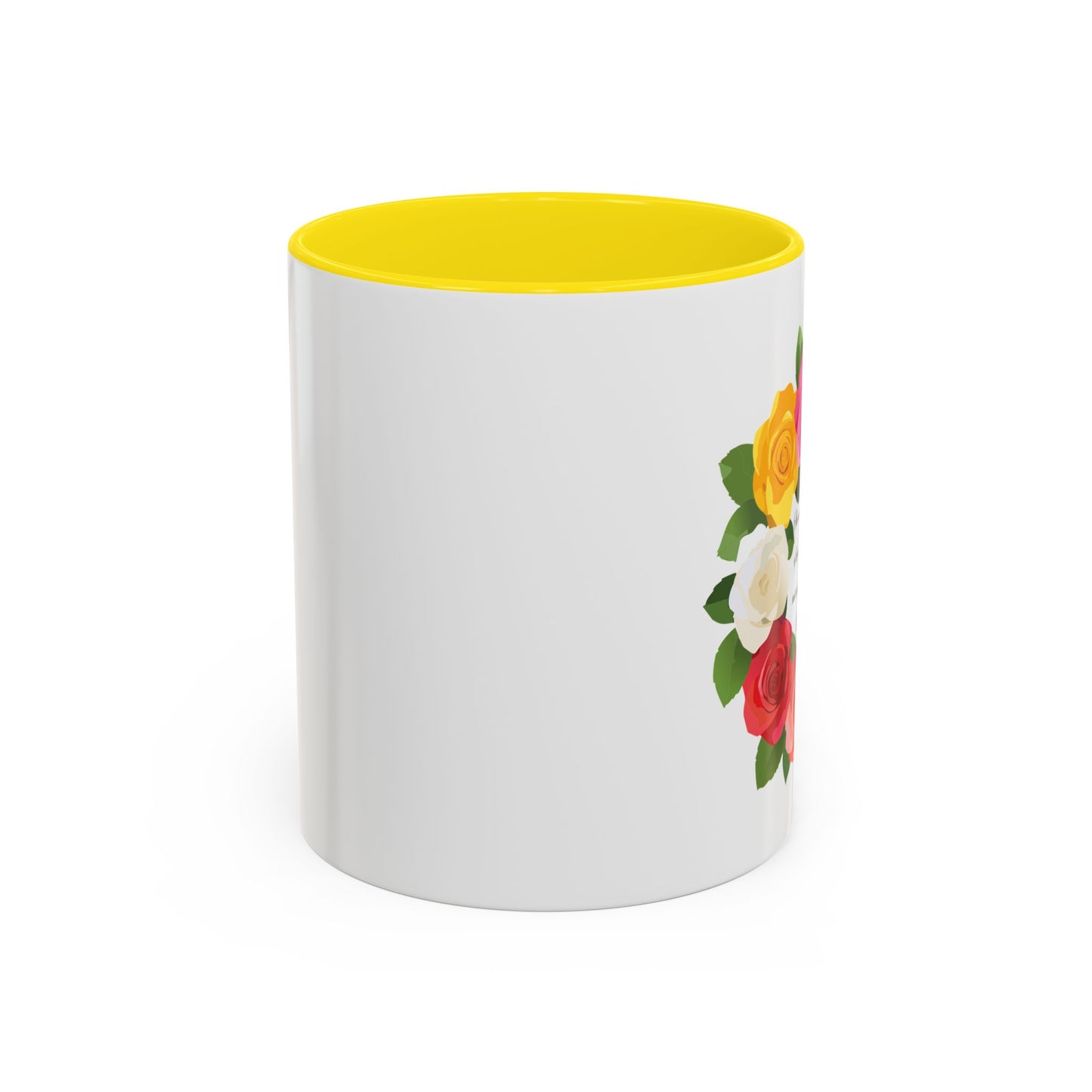 Inspirational Floral Coffee Mug for Mom- Proverbs 31:27