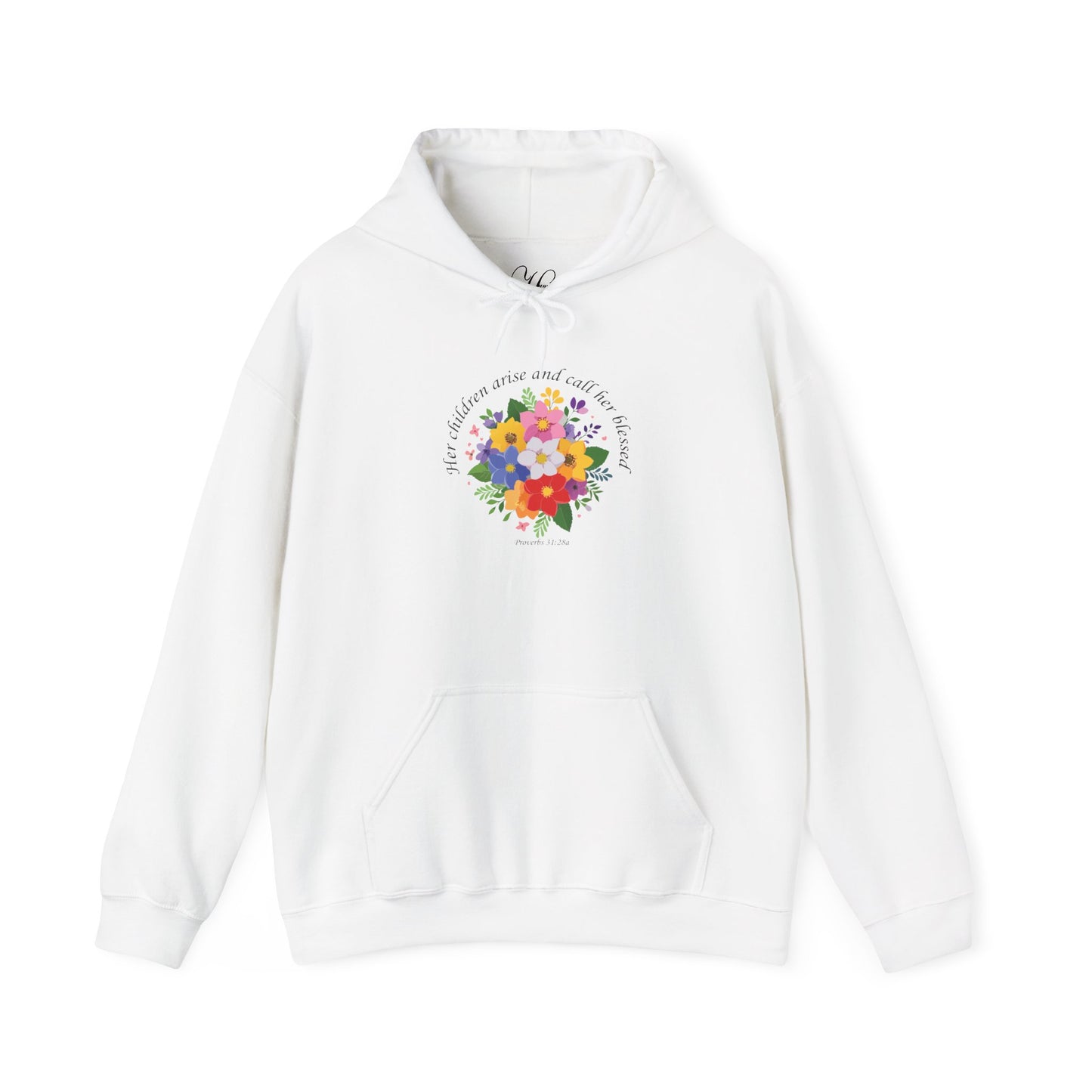 Floral Inspirational Hoodie for Mothers