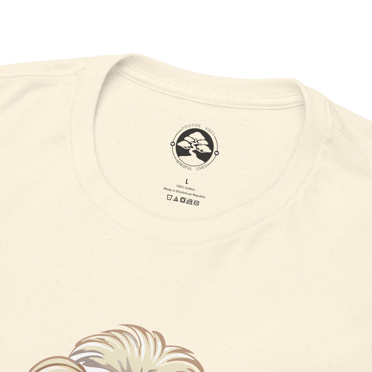 Camisa unisex de algodón grueso "Maltés - Un poco de pelusa, mucho amor"