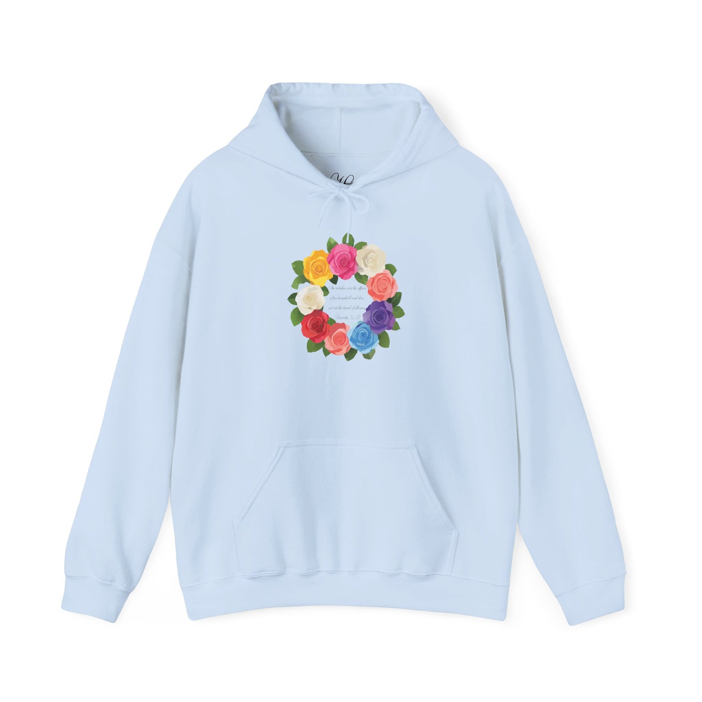 Floral Wreath for Mother Unisex Hoodie - Cozy & Stylish Sweatshirt for All Occasions