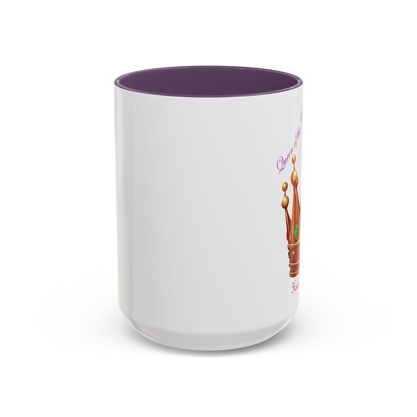 Queen of the Chaos Accent Coffee Mug - 11oz & 15oz - Perfect Gift for Home Decor