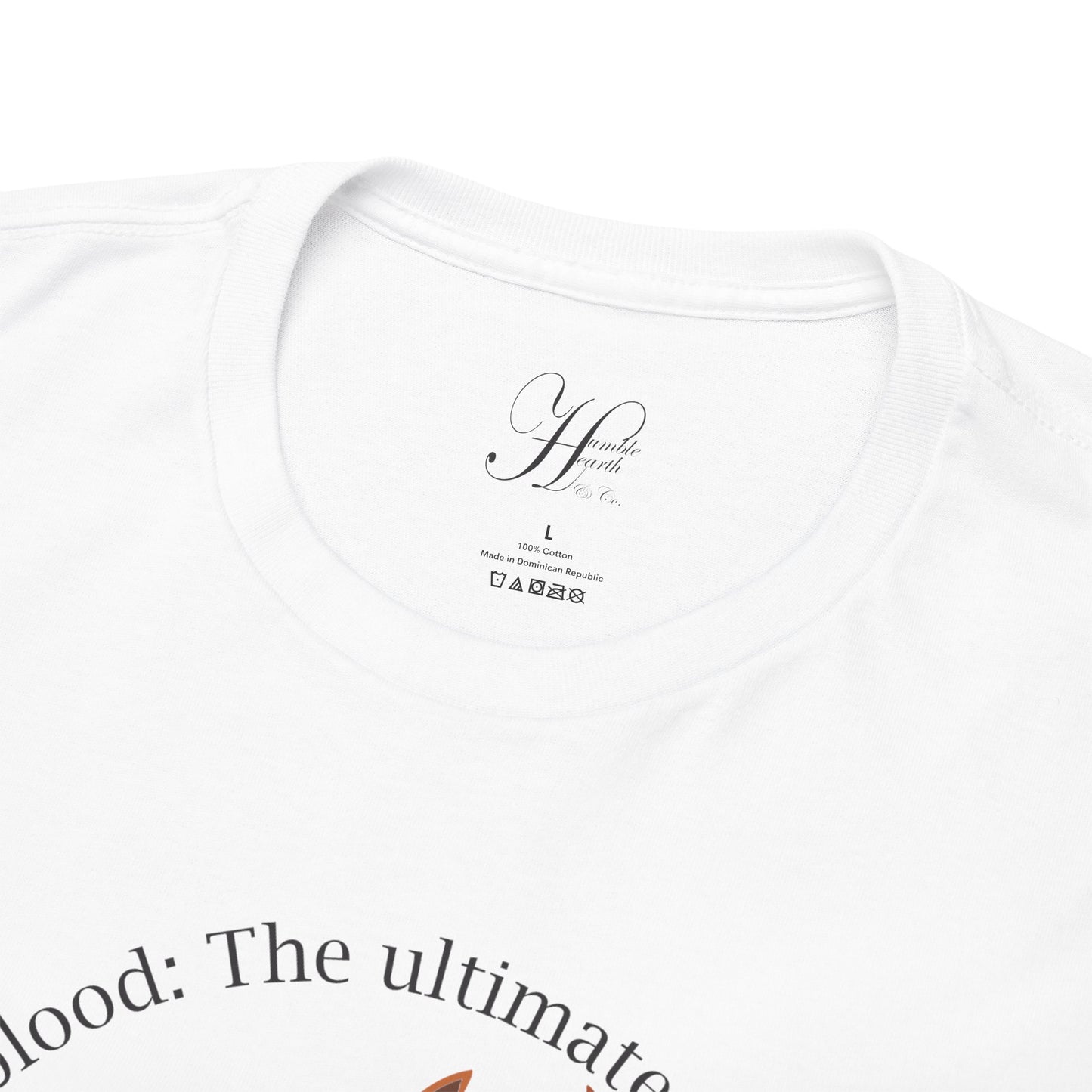 Dutch Warmblood Unisex Heavy Cotton Tee - "The Ultimate Blend of Beauty & Performance"