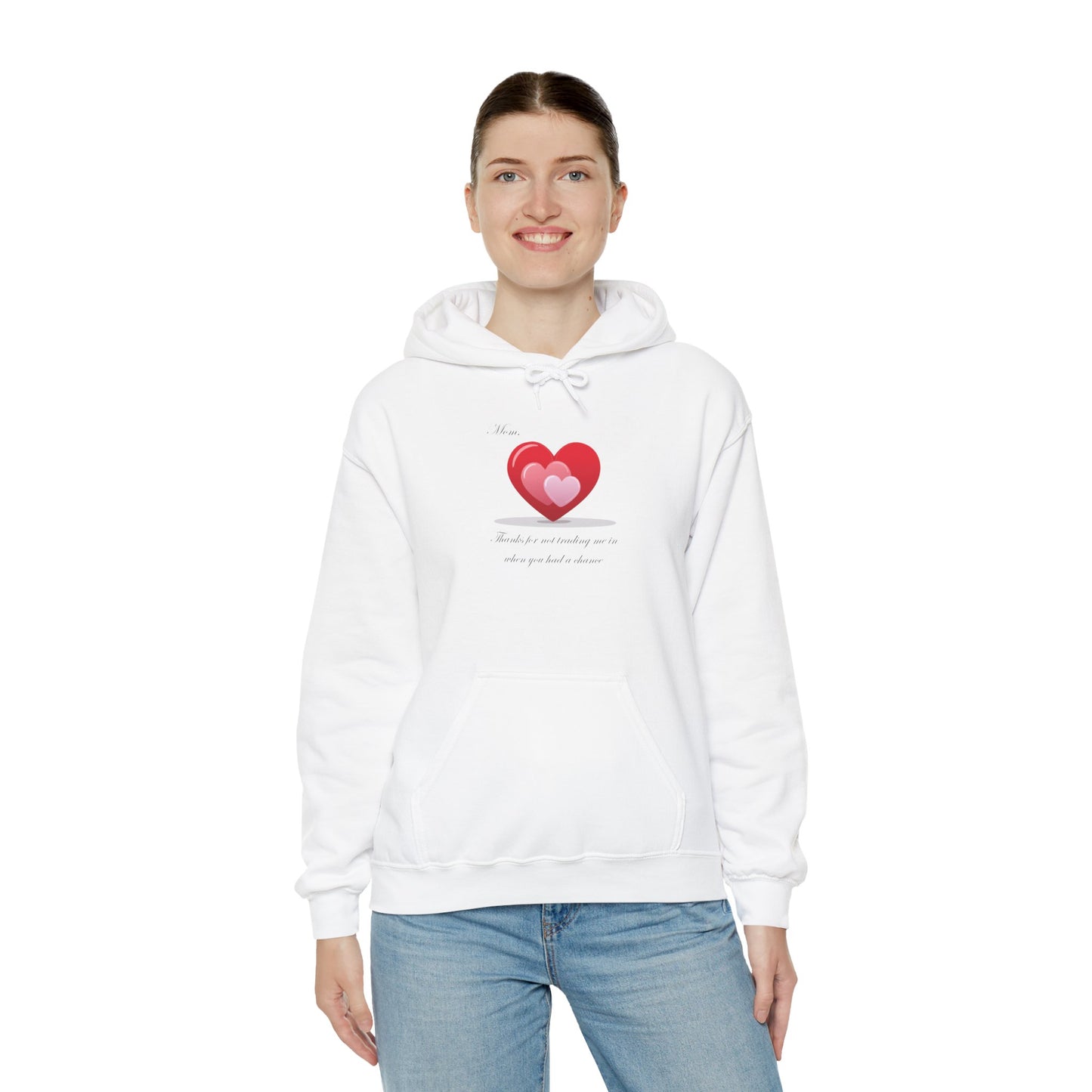 Mom Heart Sweatshirt – Thoughtful Gift for Loved Ones