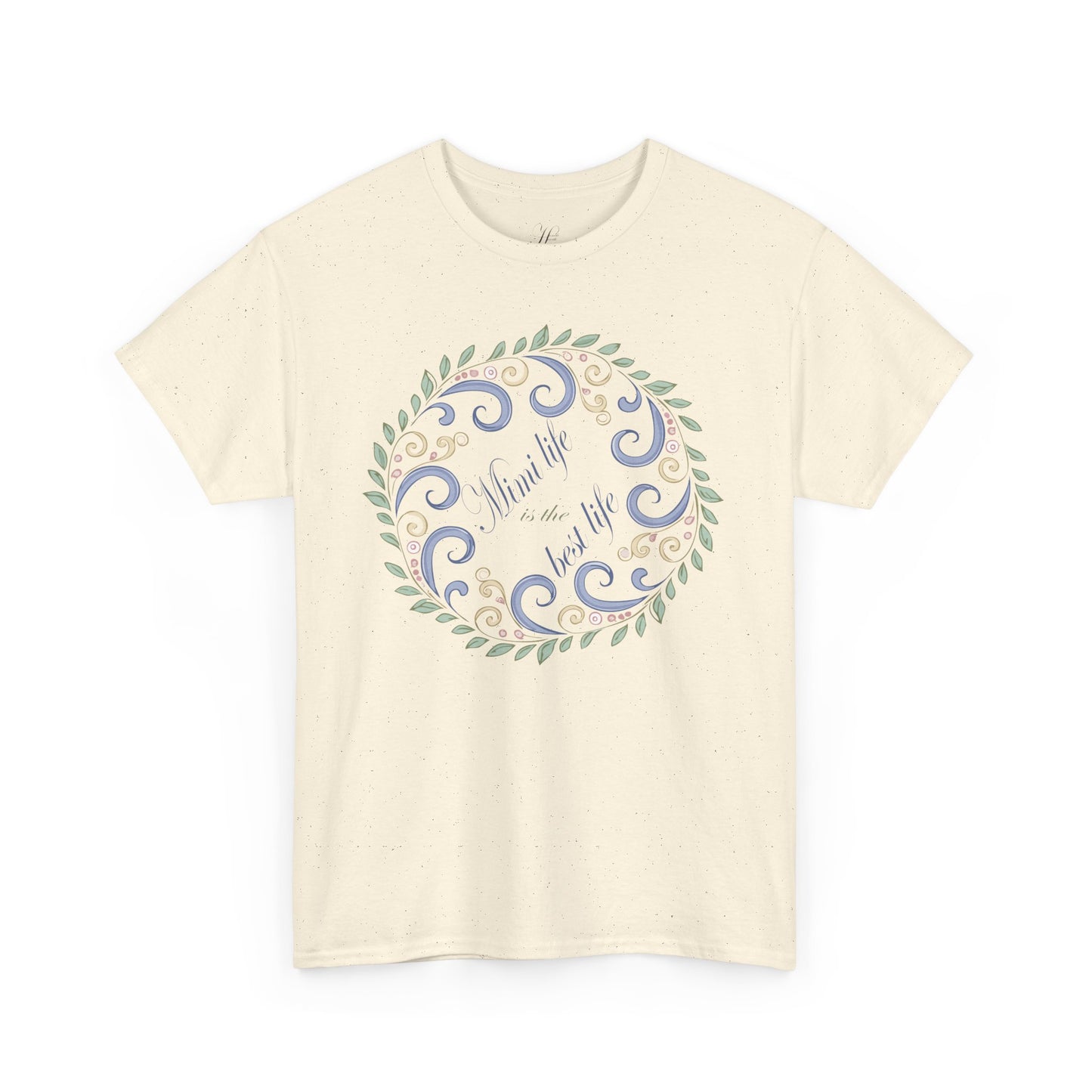 Inspirational Unisex Heavy Cotton Tee - "Mimi Life is the best life"