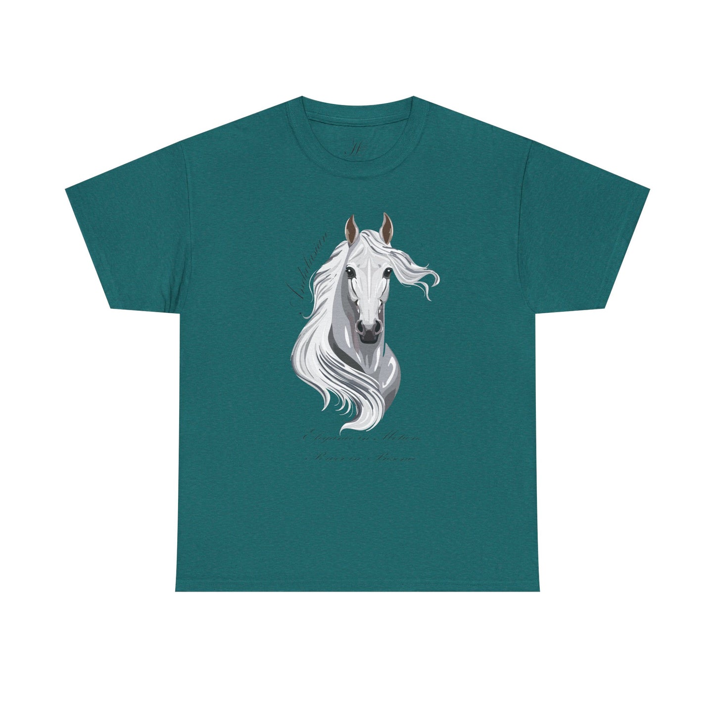 Andalusian Horse Design Unisex Heavy Cotton Tee