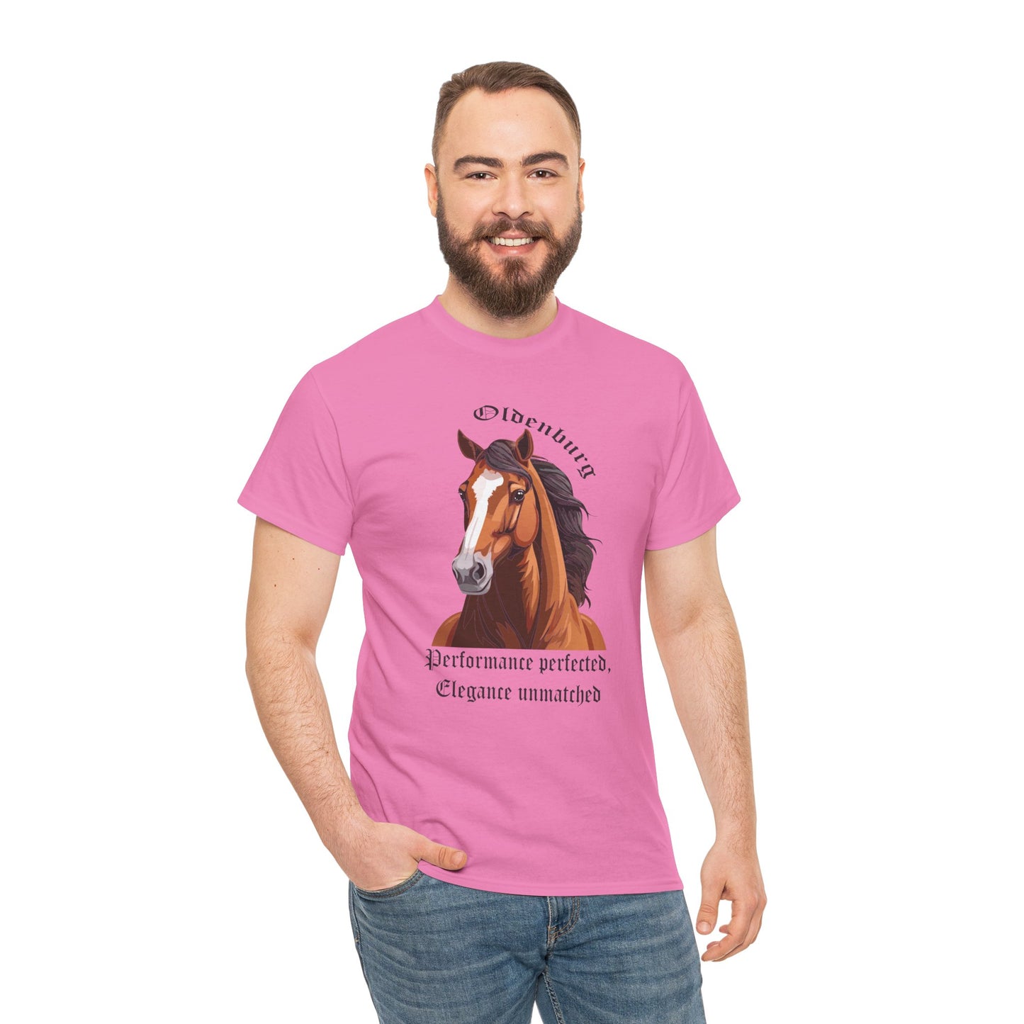 Oldenburg Unisex Heavy Cotton Tee - Performance Perfected, Elegance Unmatched