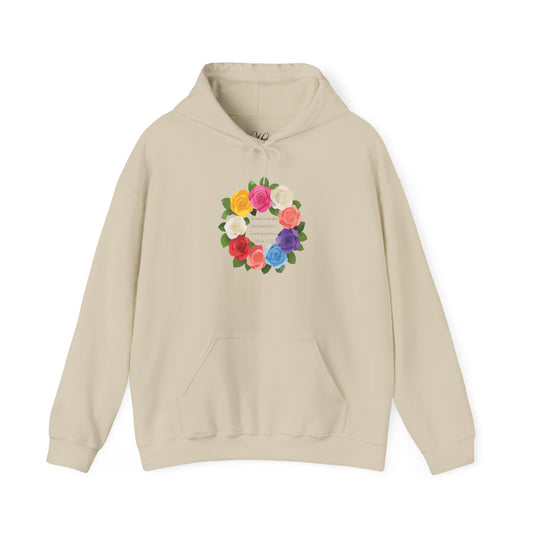 Floral Wreath for Mother Unisex Hoodie - Cozy & Stylish Sweatshirt for All Occasions