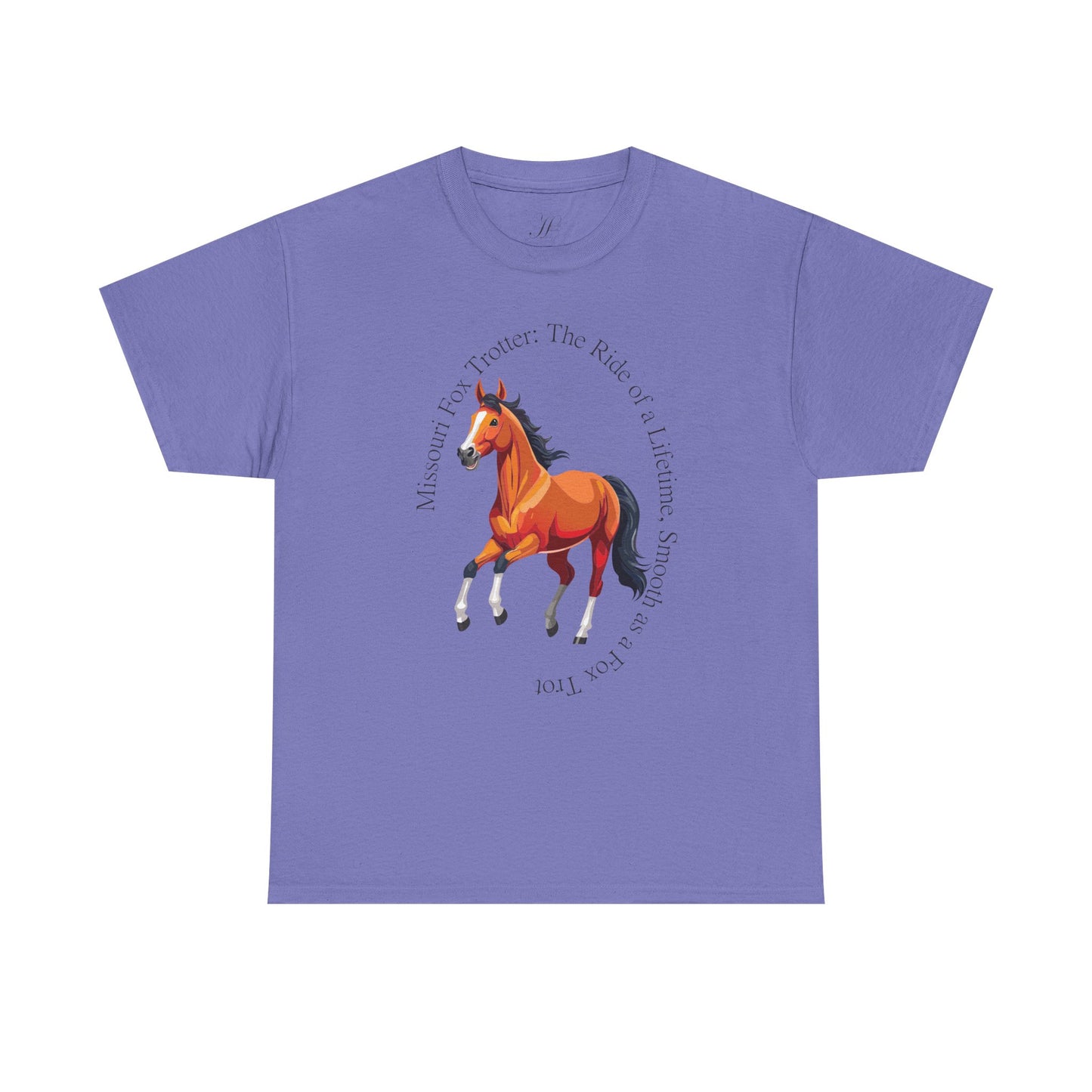 Missouri Fox Trotter: Unisex Heavy Cotton Horse Tee