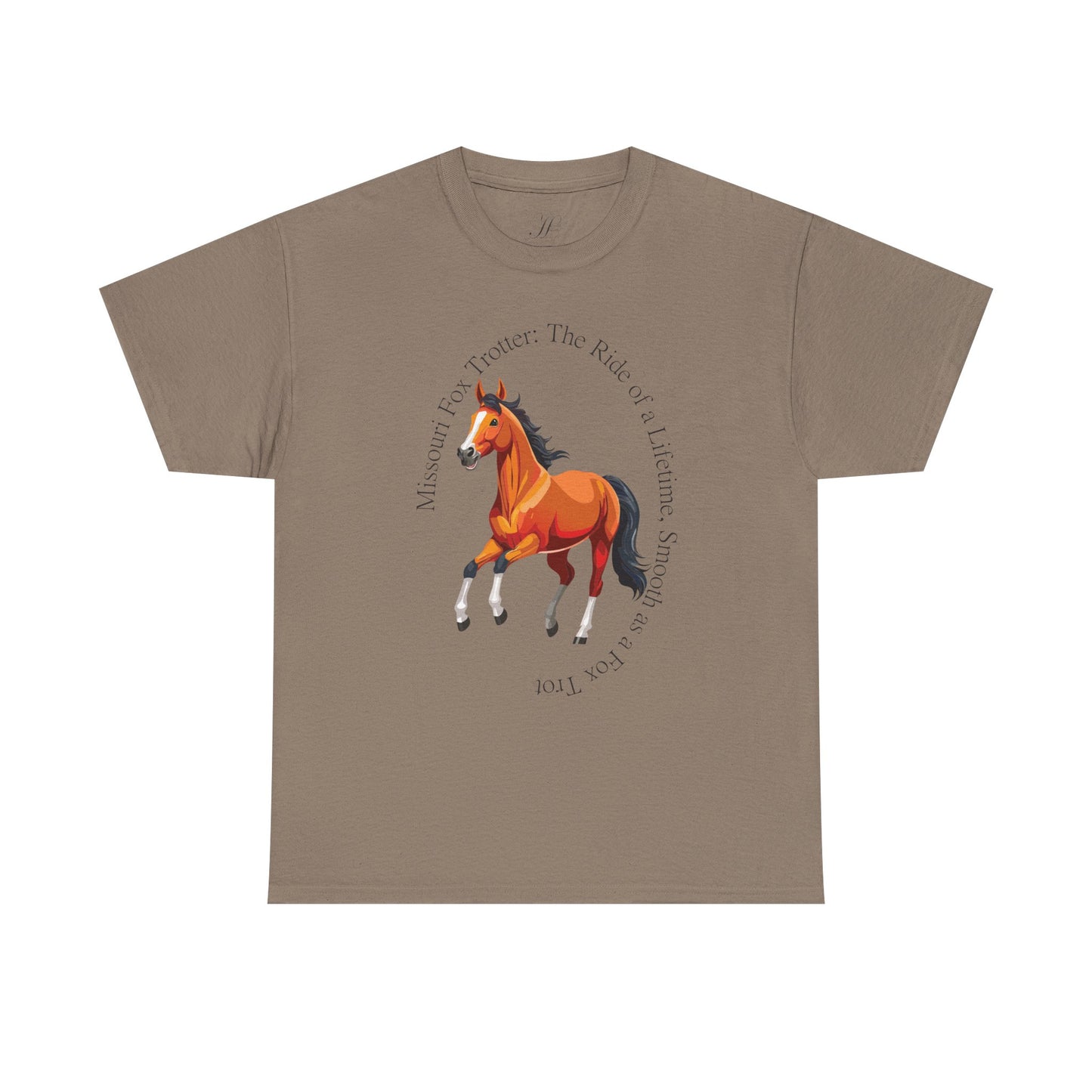 Missouri Fox Trotter: Unisex Heavy Cotton Horse Tee