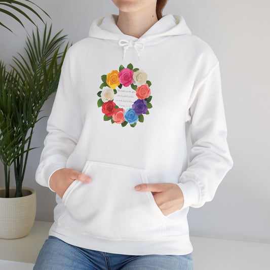 Floral Wreath for Mother Unisex Hoodie - Cozy & Stylish Sweatshirt for All Occasions