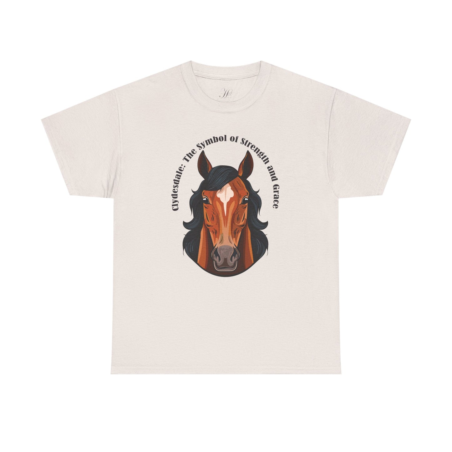 Clydesdale Horse Tee | Unisex Heavy Cotton T-Shirt