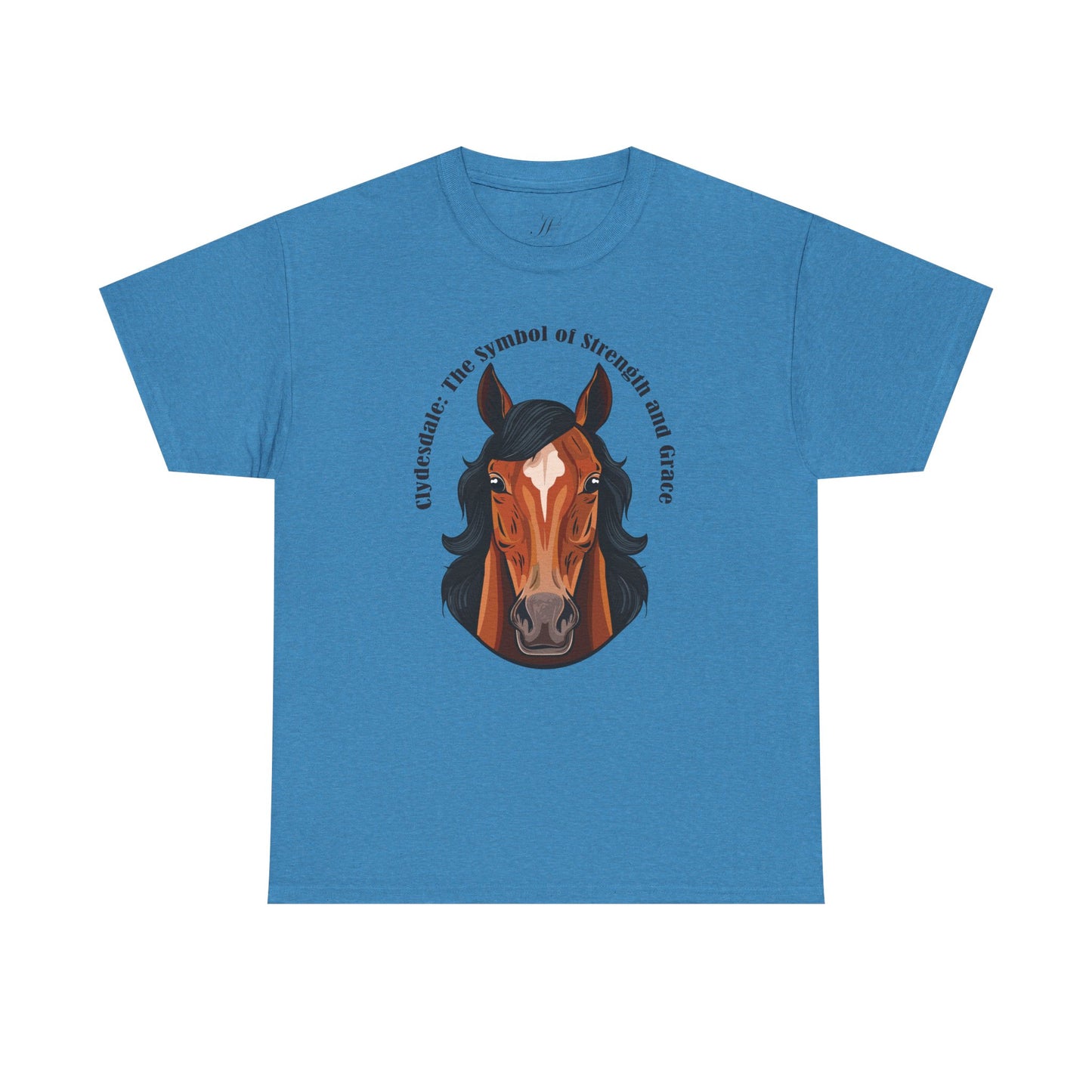 Clydesdale Horse Tee | Unisex Heavy Cotton T-Shirt