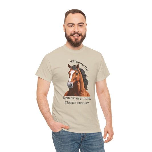 Oldenburg Unisex Heavy Cotton Tee - Performance Perfected, Elegance Unmatched