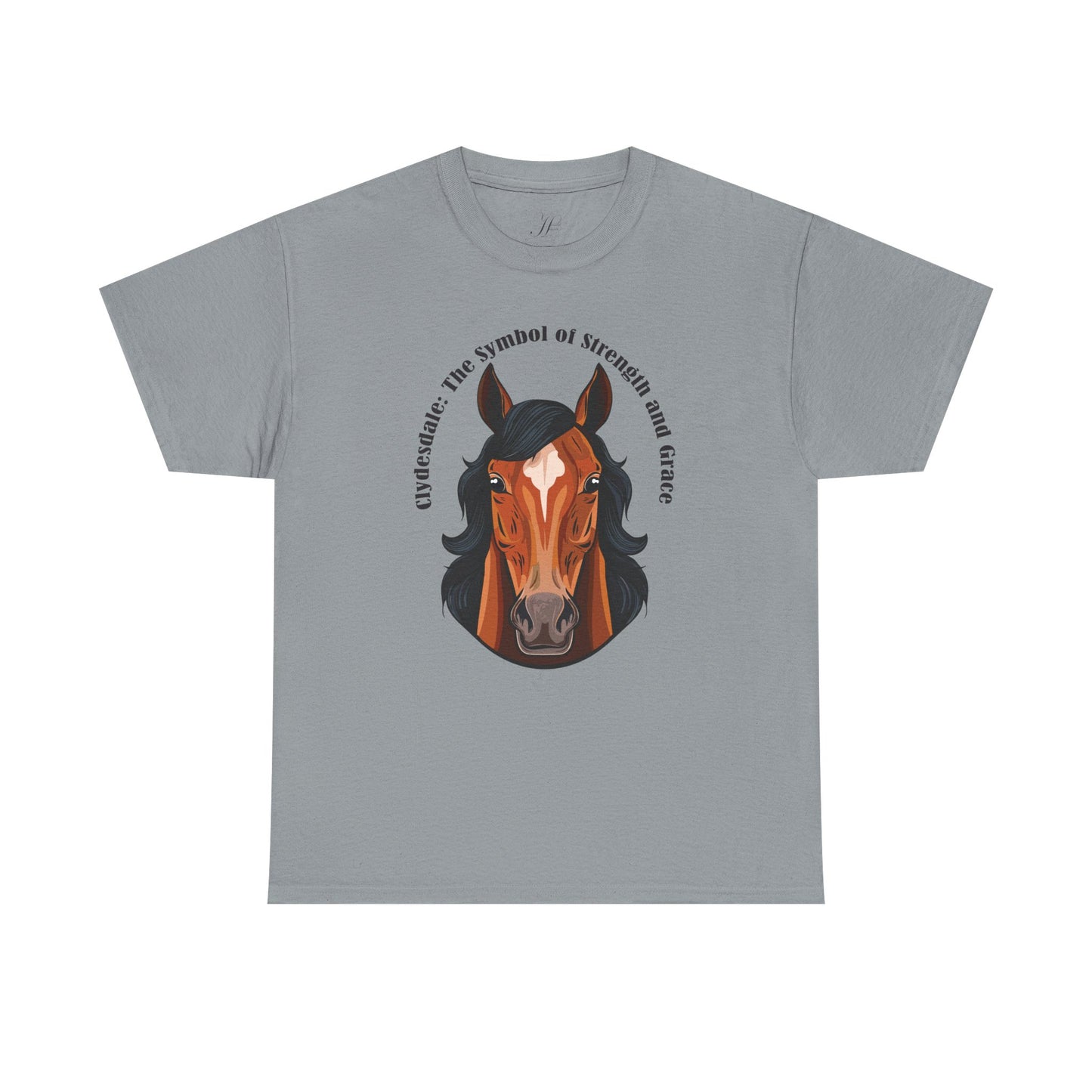 Clydesdale Horse Tee | Unisex Heavy Cotton T-Shirt