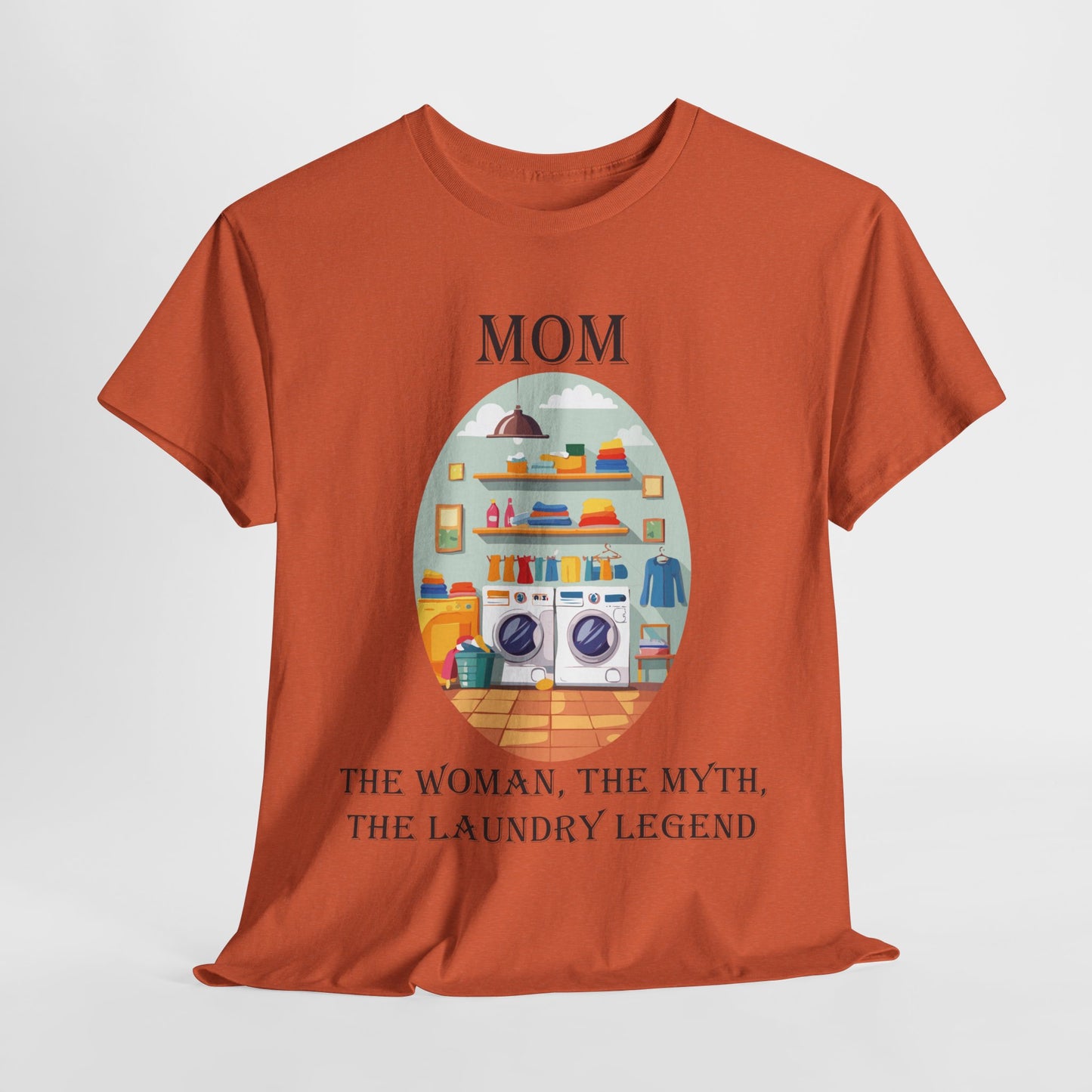 Mom Laundry Legend Unisex Heavy Cotton Tee