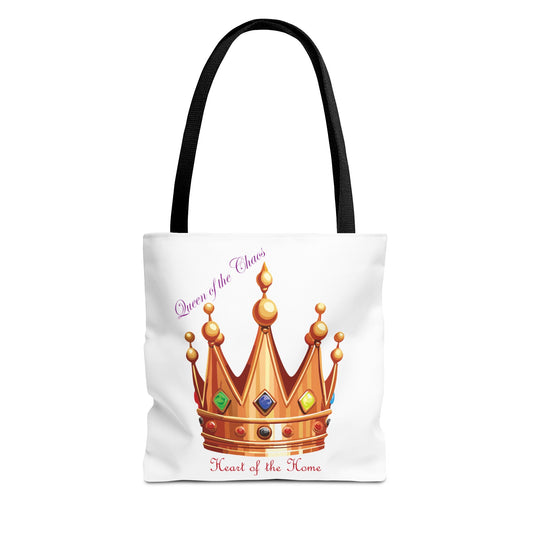 Queen of Chaos Tote Bag - Heart of the Home Style