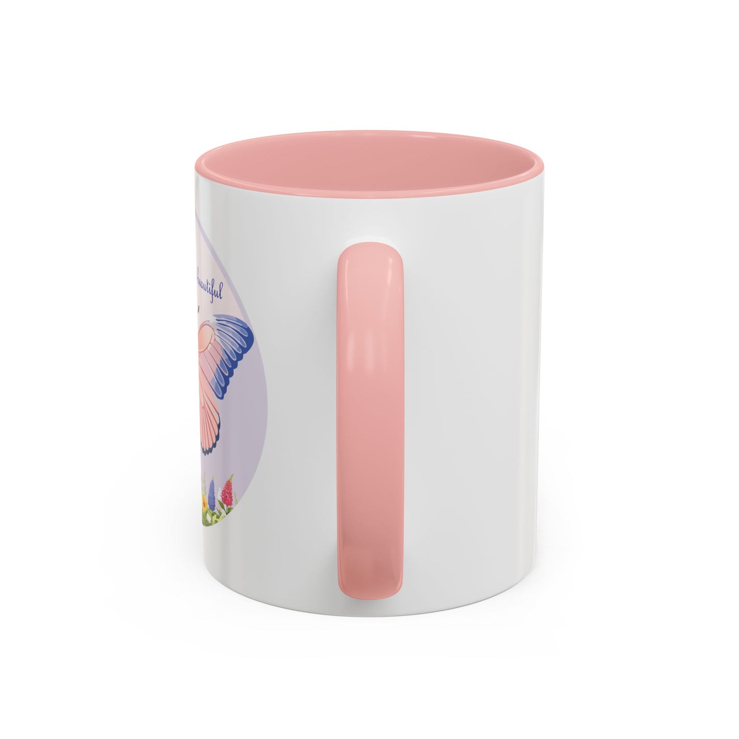 Mom's Beautiful Butterfly Accent Coffee Mug - Perfect Gift for Mother's Day