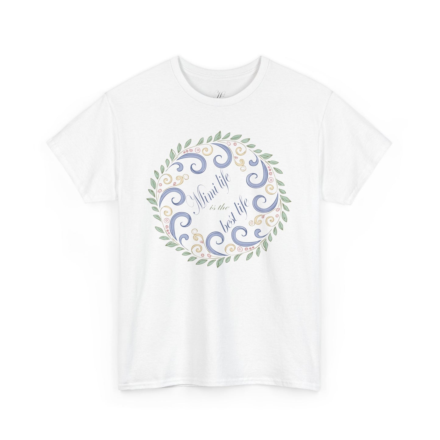 Inspirational Unisex Heavy Cotton Tee - "Mimi Life is the best life"