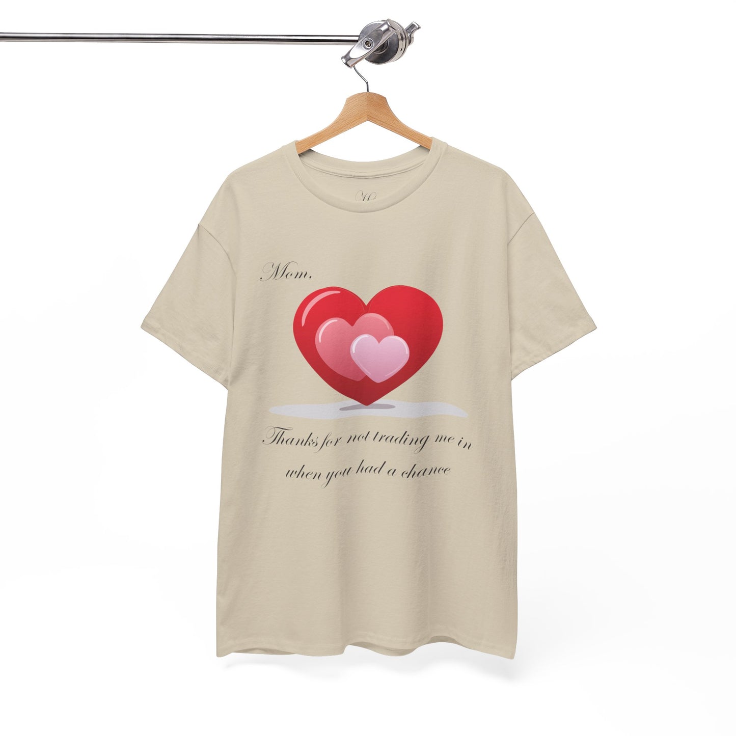 Mom Appreciation Unisex Heavy Cotton Tee - Heart Design