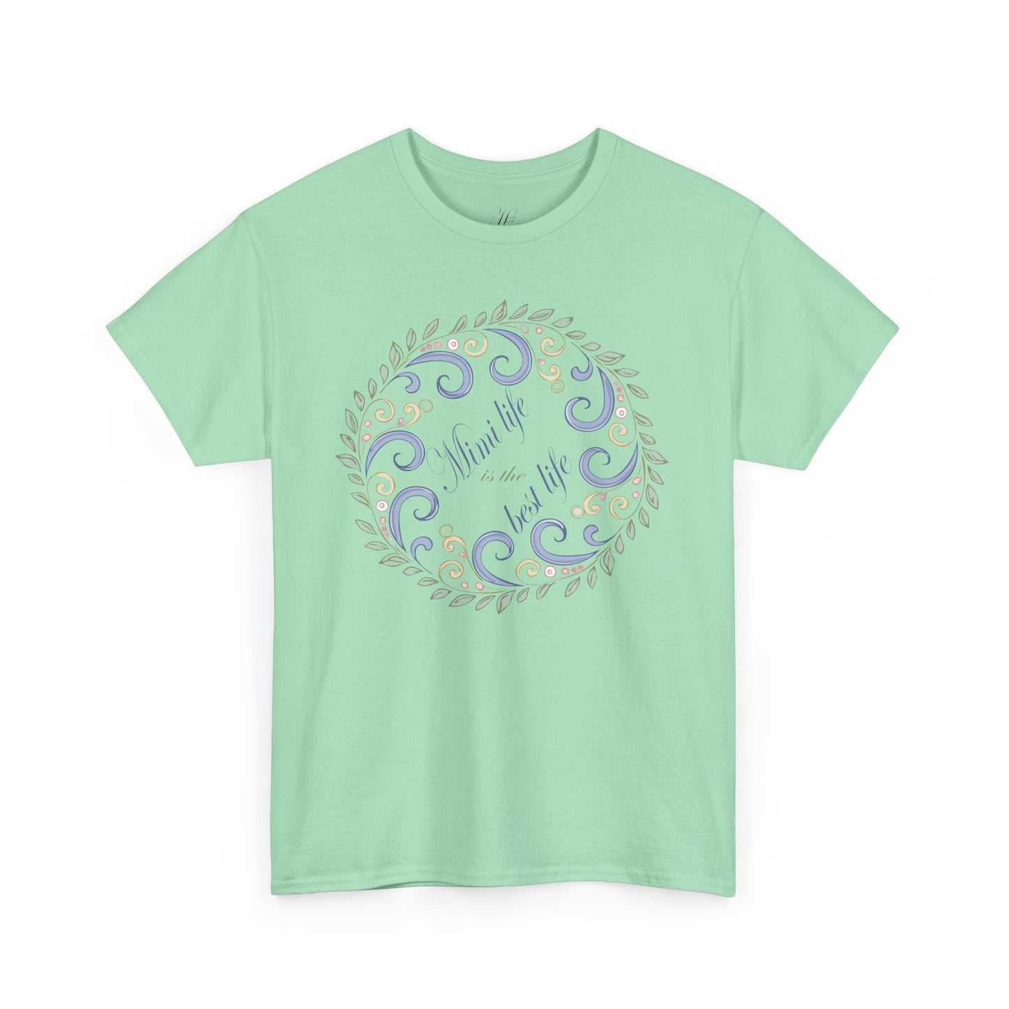 Inspirational Unisex Heavy Cotton Tee - "Mimi Life is the best life"