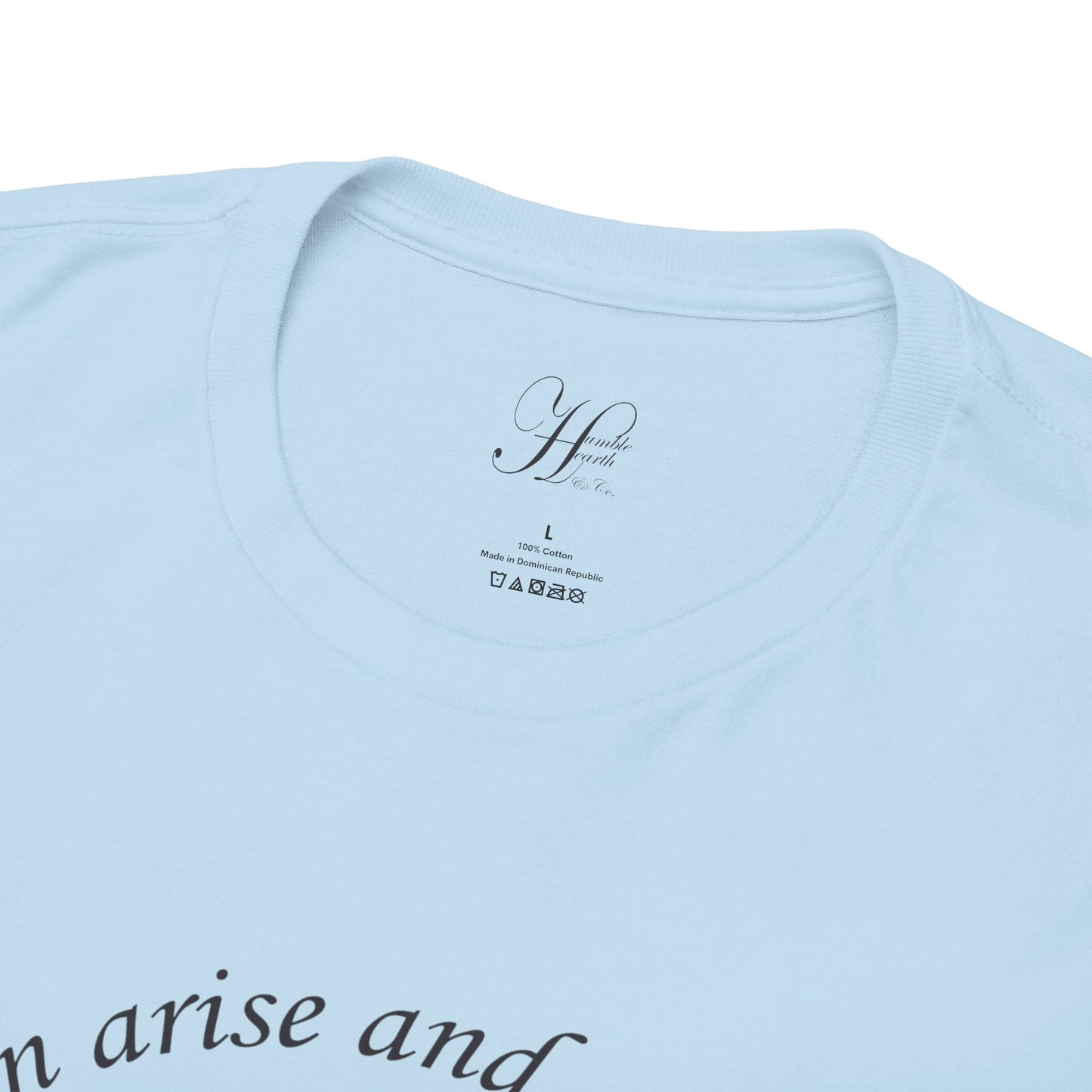 Floral Design for Mom Unisex Heavy Cotton Tee - 'Her Children Arise and Call Her Blessed'