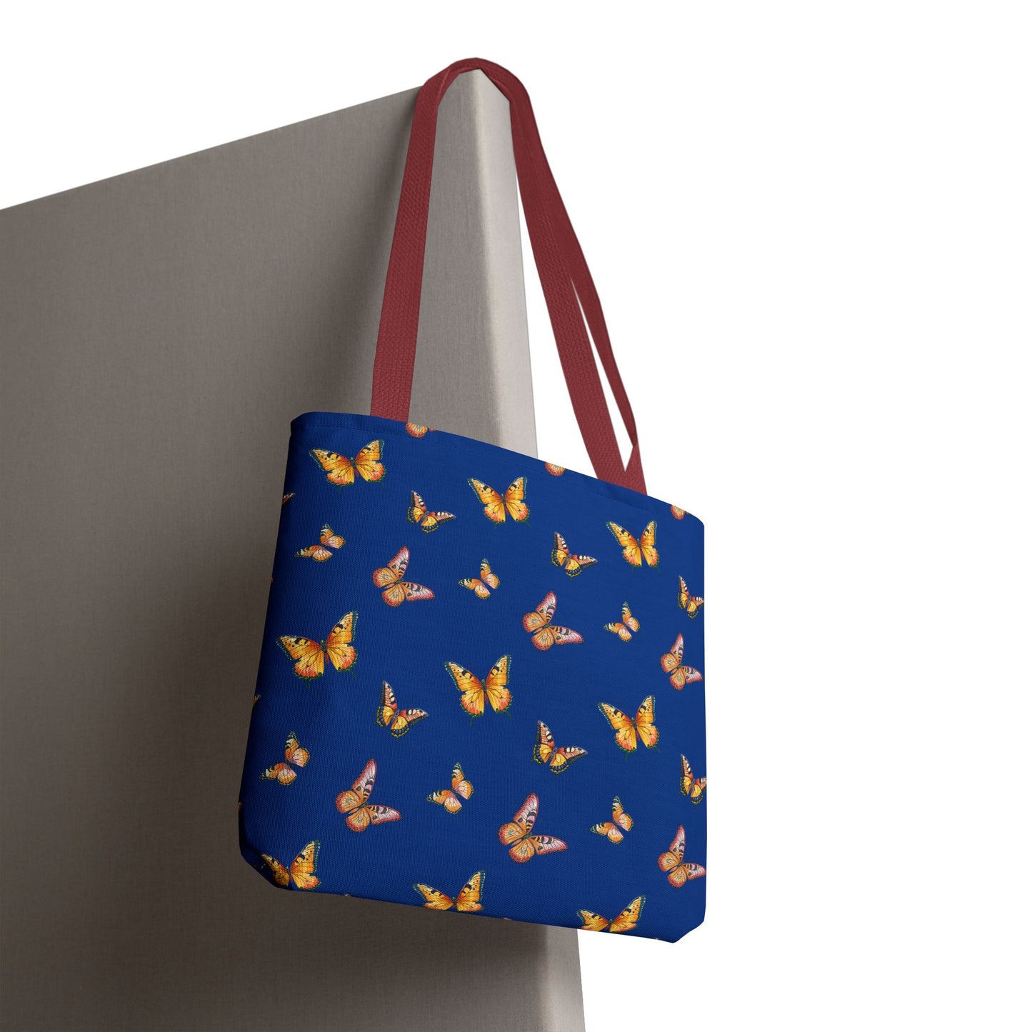 Colorful Butterfly Print Tote Bag - Stylish & Functional