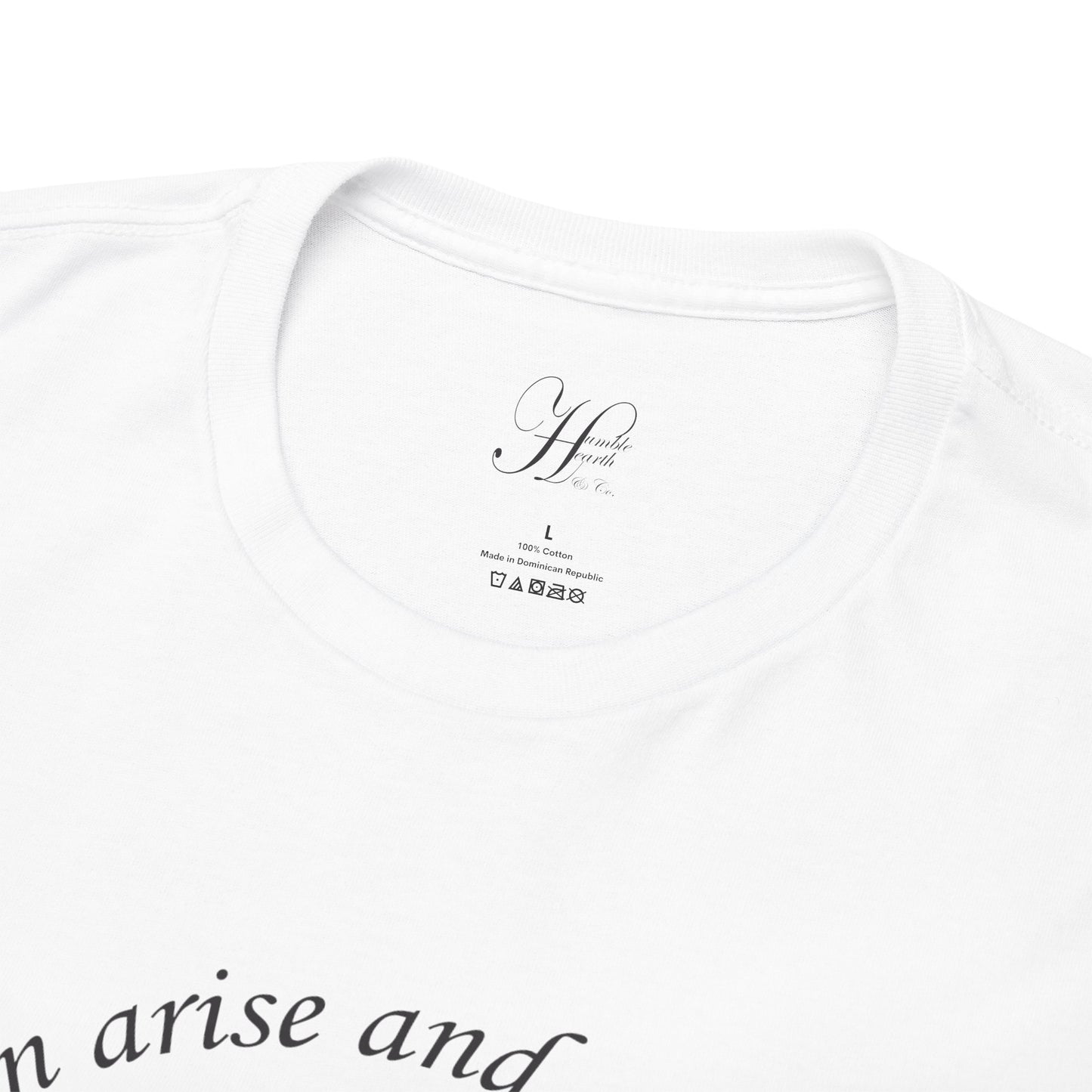 Floral Design for Mom Unisex Heavy Cotton Tee - 'Her Children Arise and Call Her Blessed'