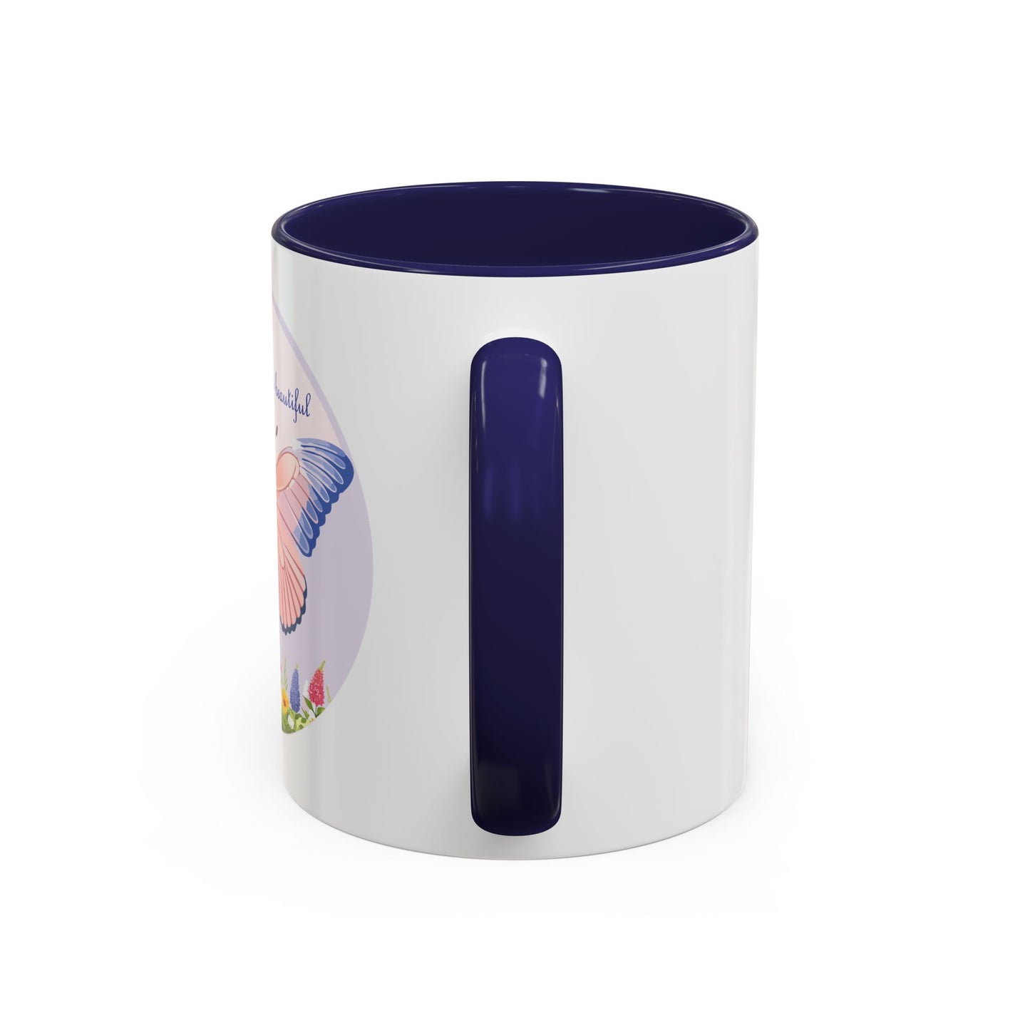 Mom's Beautiful Butterfly Accent Coffee Mug - Perfect Gift for Mother's Day