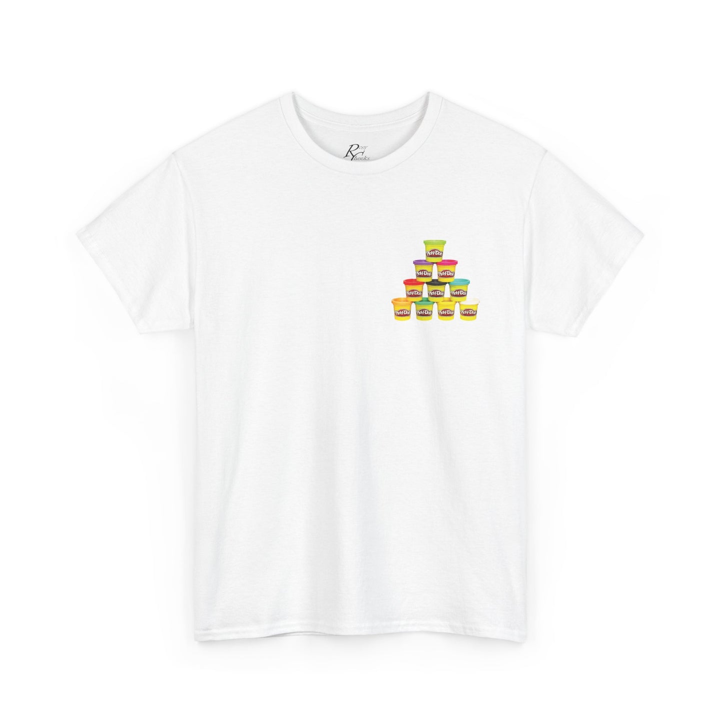 Camiseta unisex de algodón grueso inspirada en Play-Doh: sé creativo y flexible 