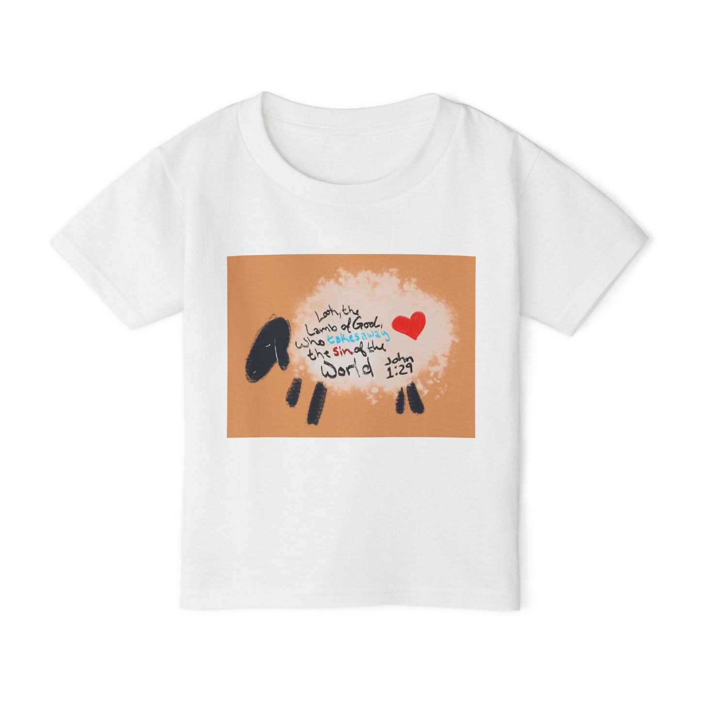 Lamb of God Faith-Inspired Toddler T-Shirt