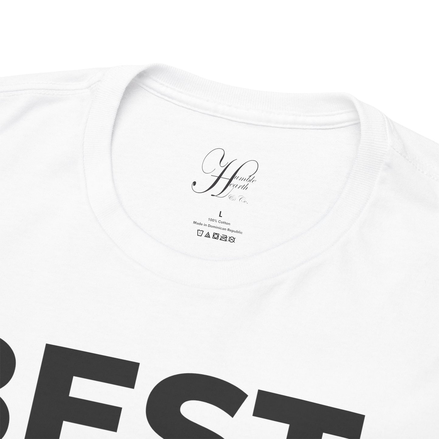 Best Dad Ever Unisex Heavy Cotton Tee - Perfect Gift for Father's Day