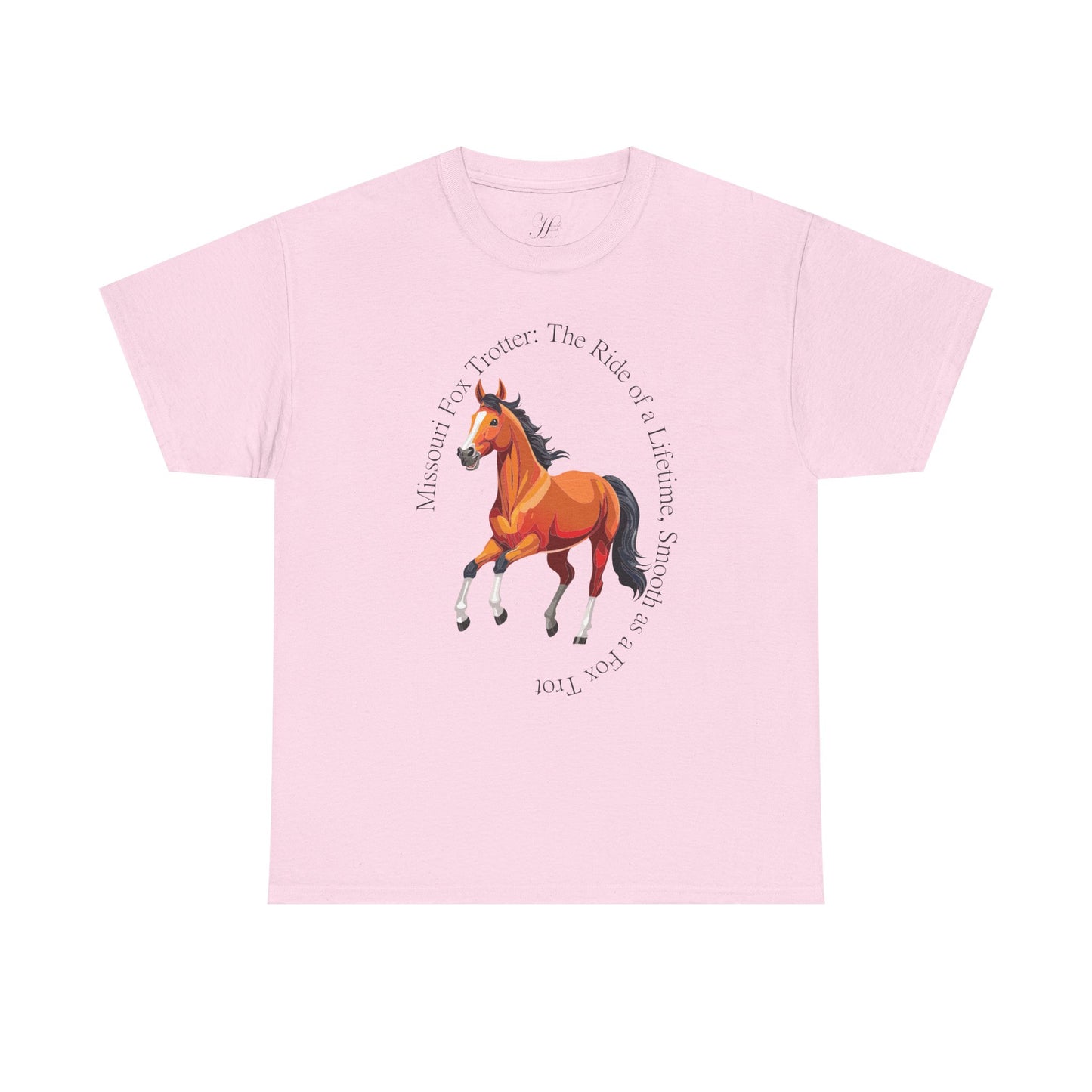 Missouri Fox Trotter: Unisex Heavy Cotton Horse Tee