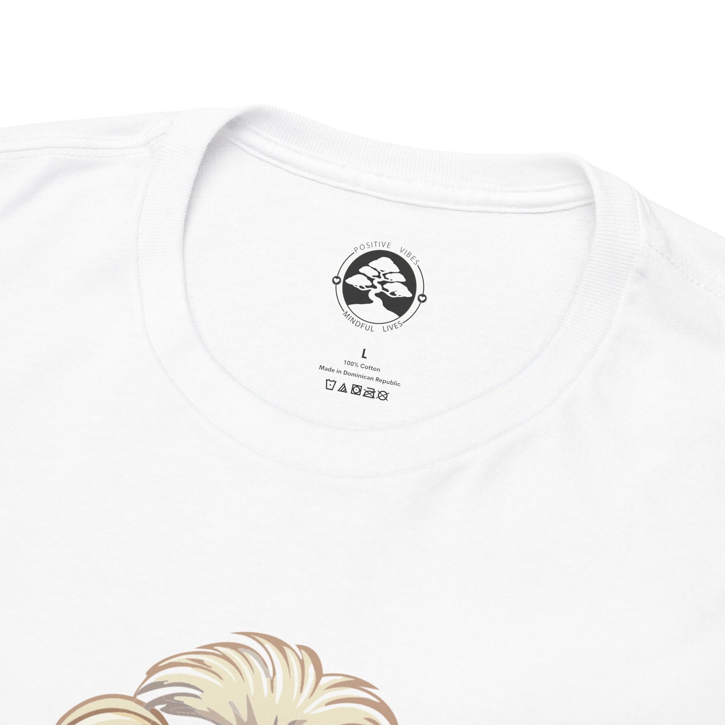 Camisa unisex de algodón grueso "Maltés - Un poco de pelusa, mucho amor" 