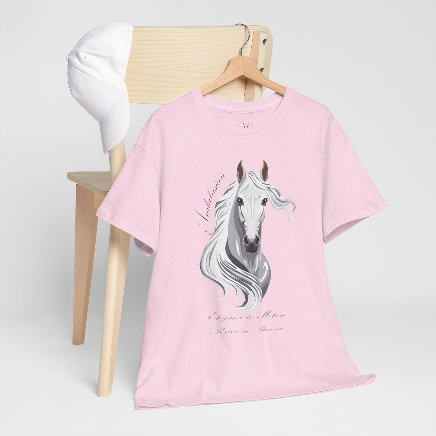 Andalusian Horse Design Unisex Heavy Cotton Tee
