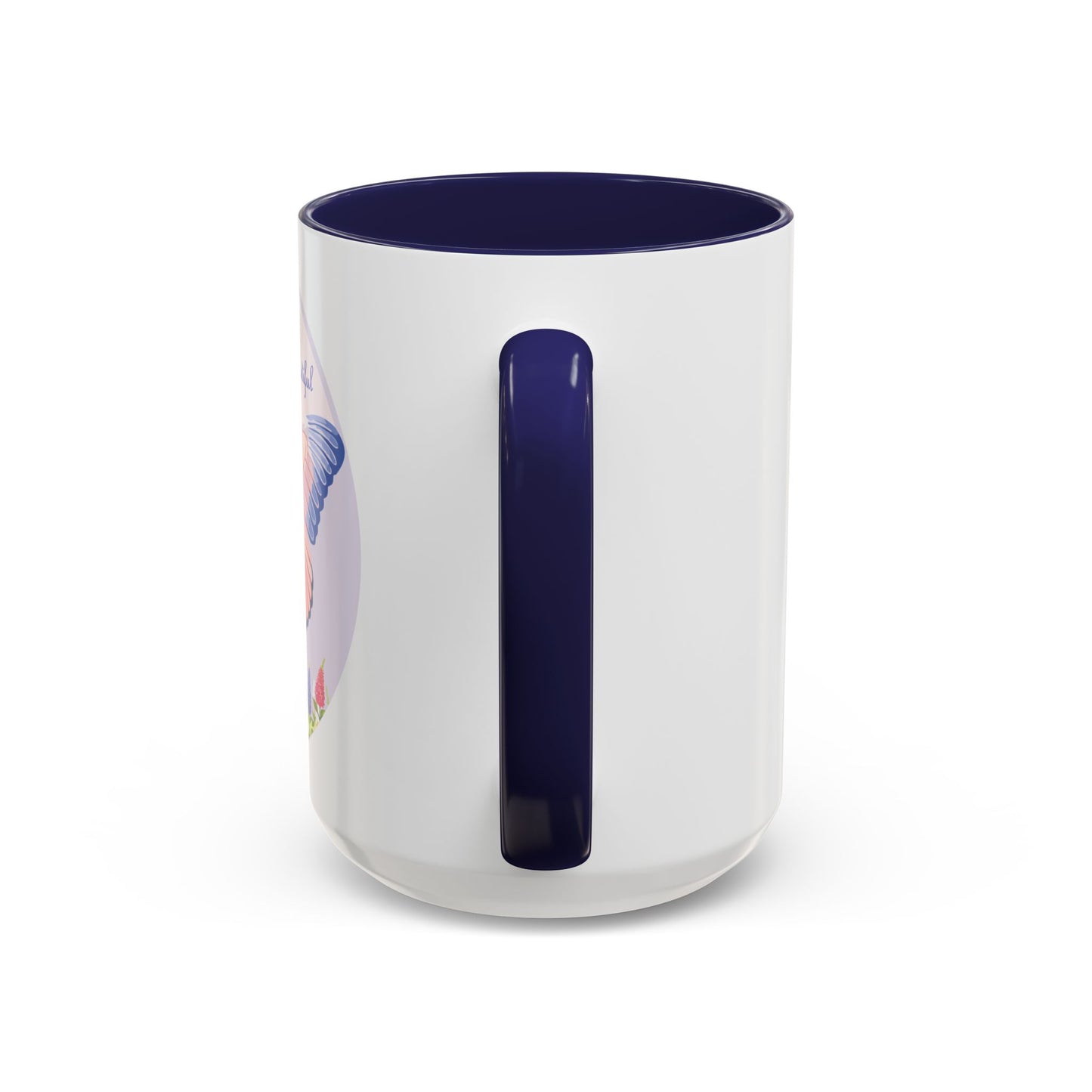 Mom's Beautiful Butterfly Accent Coffee Mug - Perfect Gift for Mother's Day